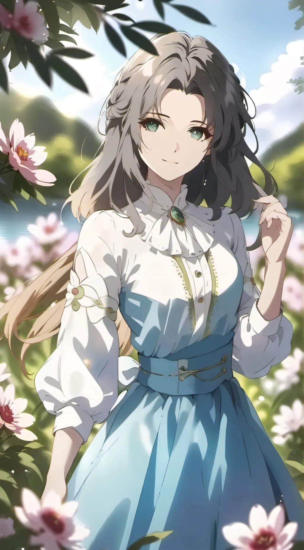 ai character: Izumi background