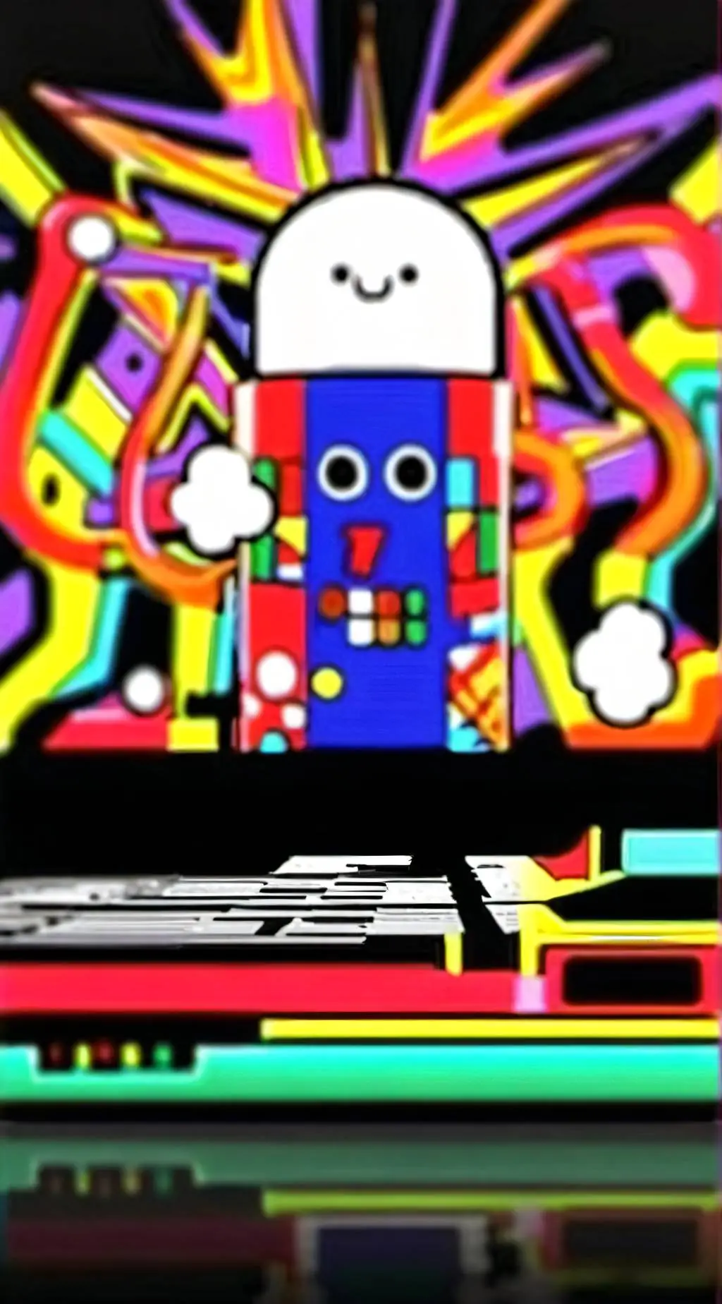 ai character: Dandy's world (sm) background