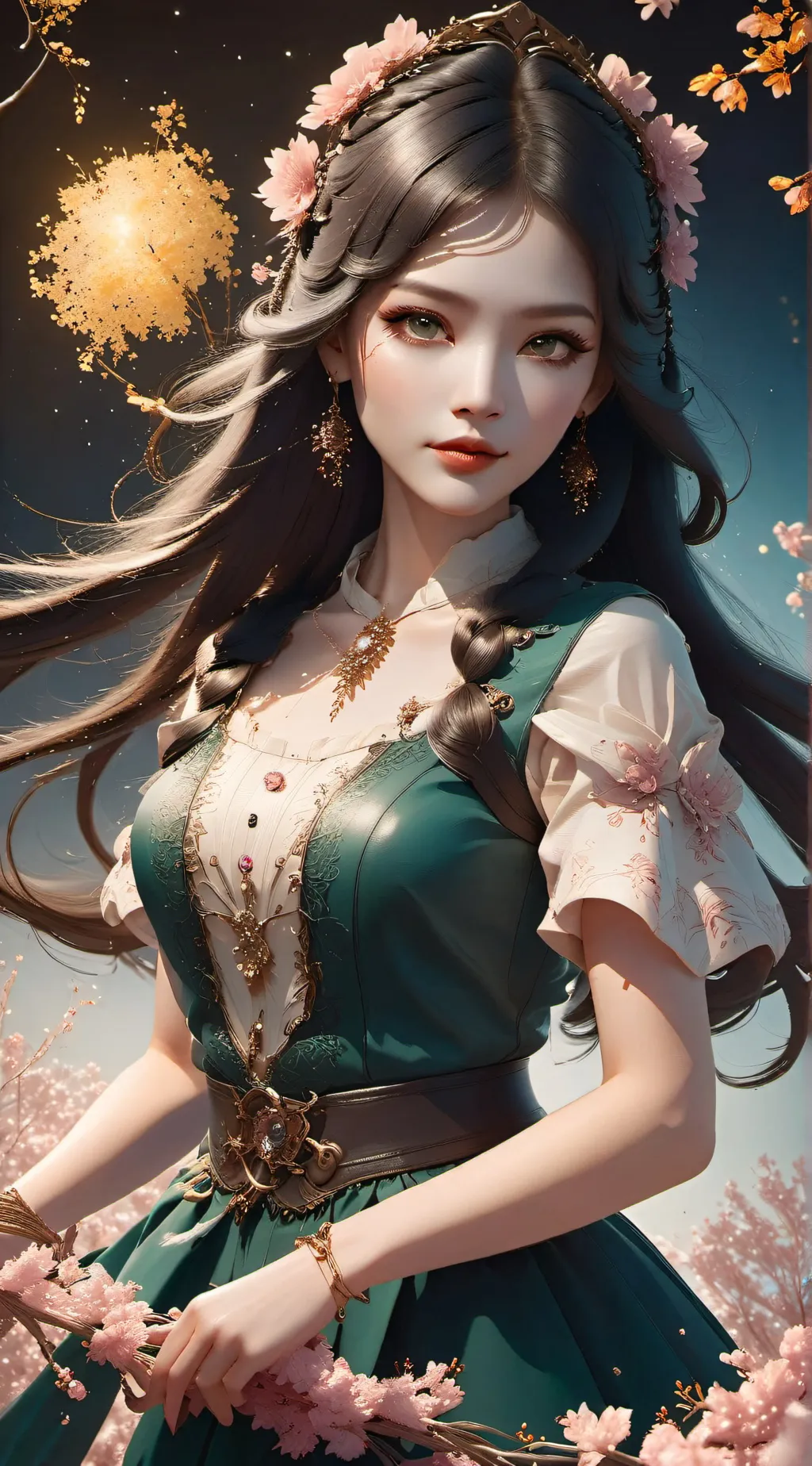 ai character: Evelyn background