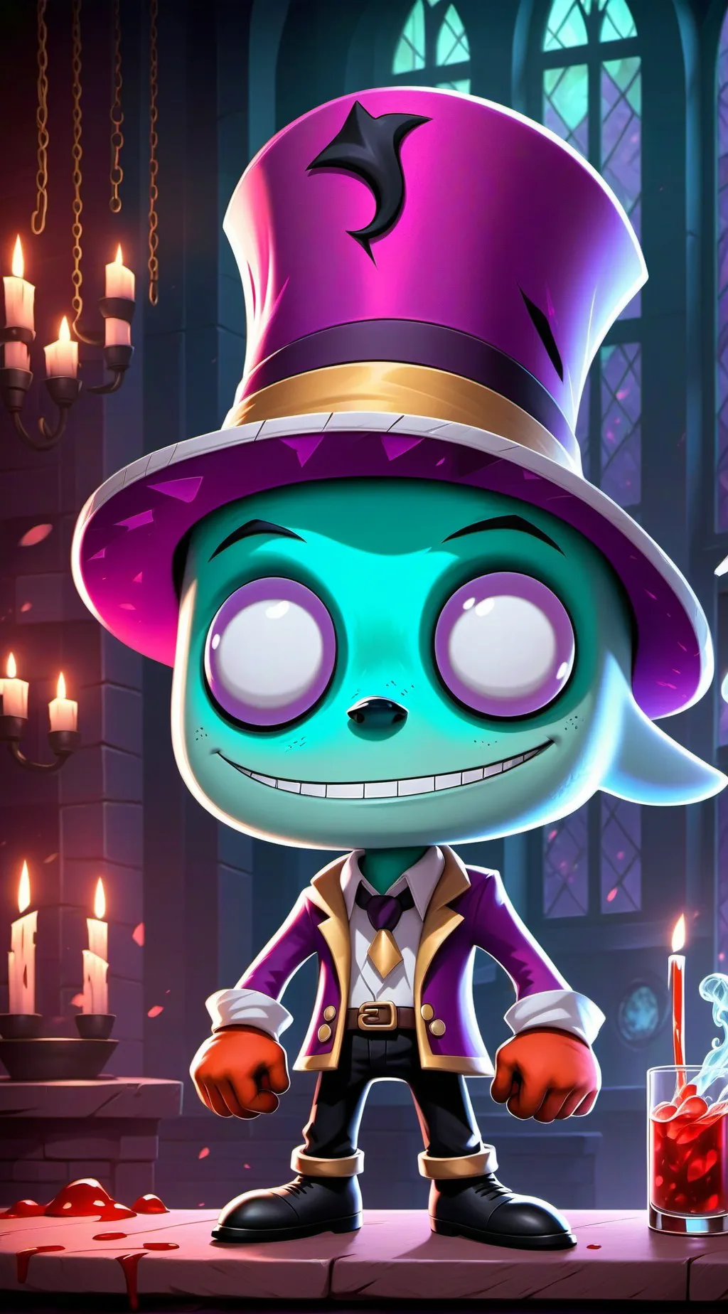 ai character: ME background