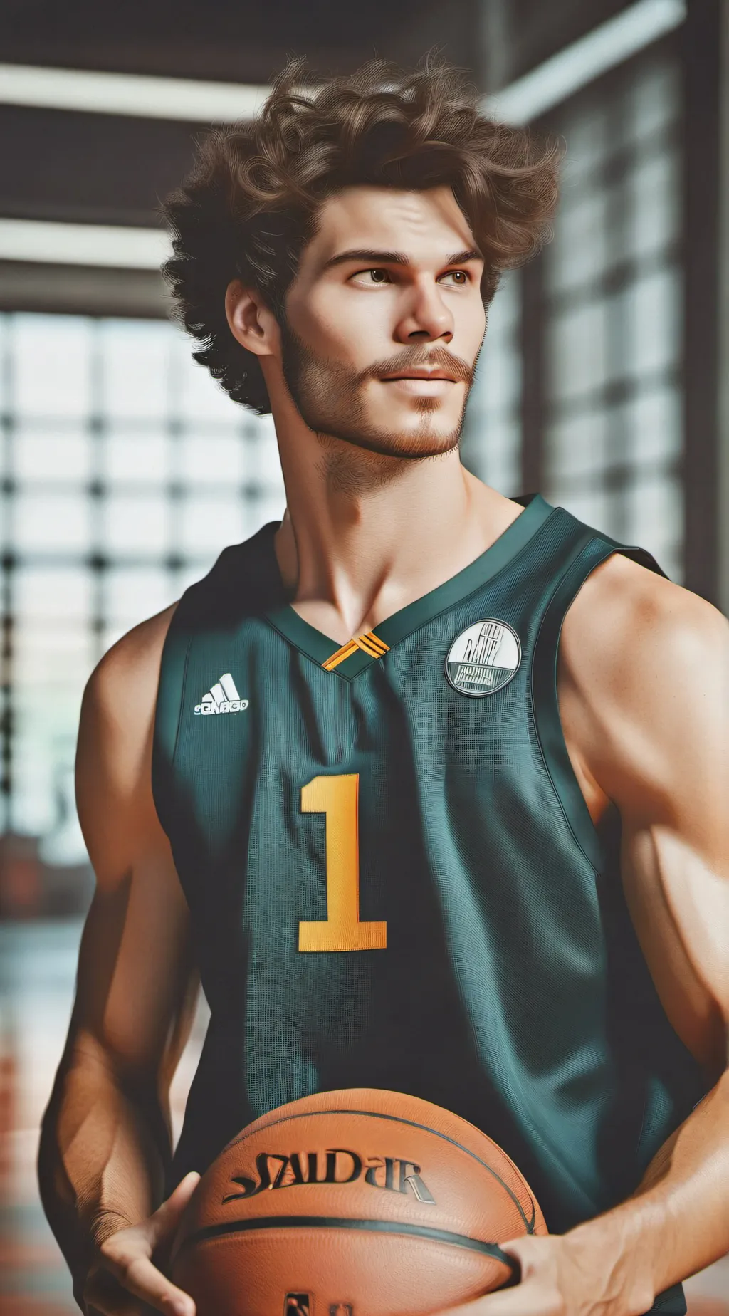 ai character: Aiden  background