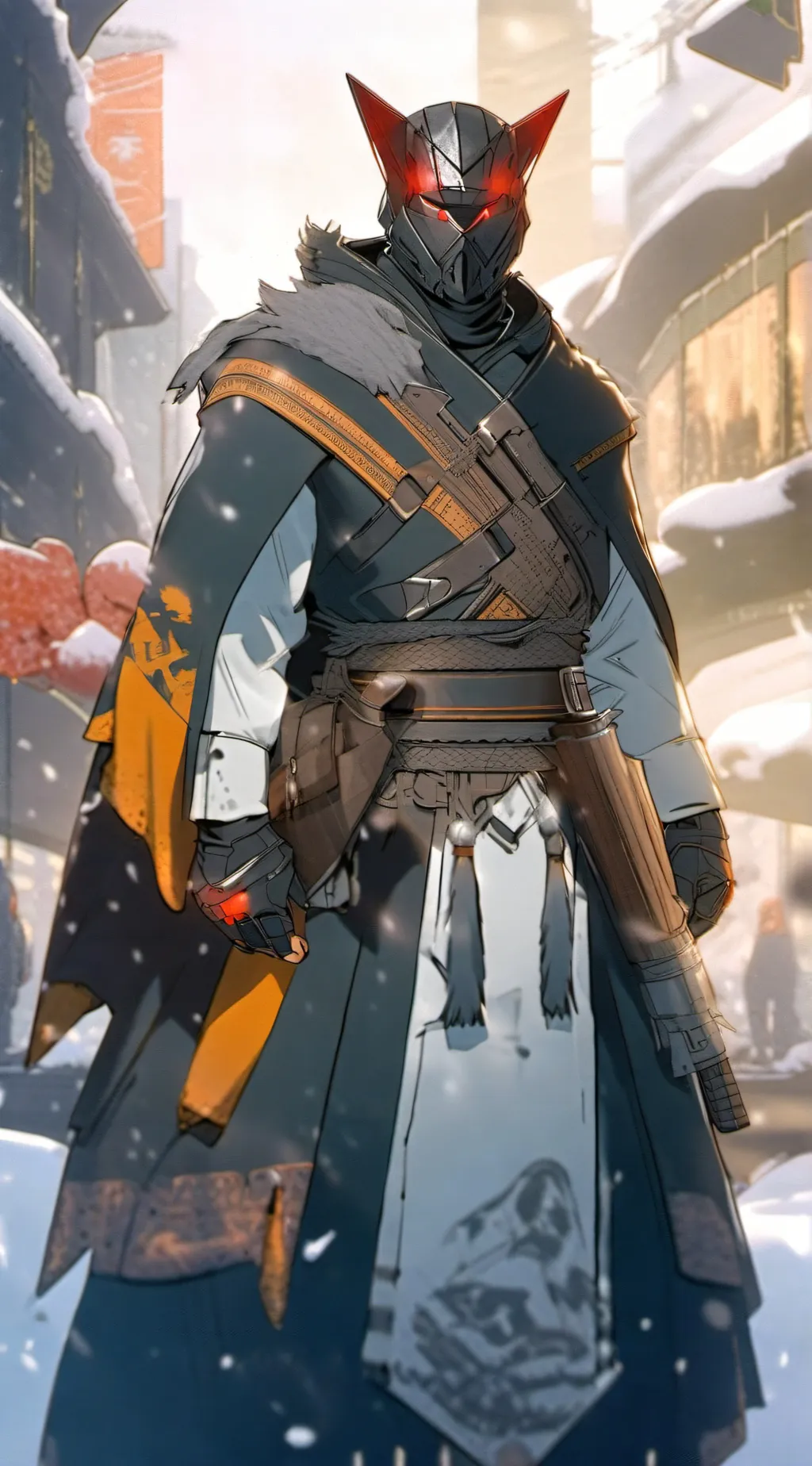 ai character: Luna background