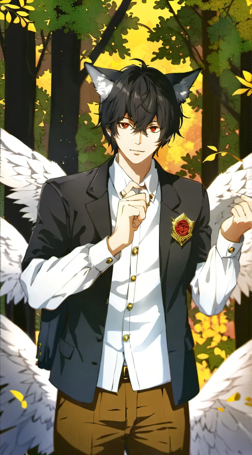 ai character: aden background