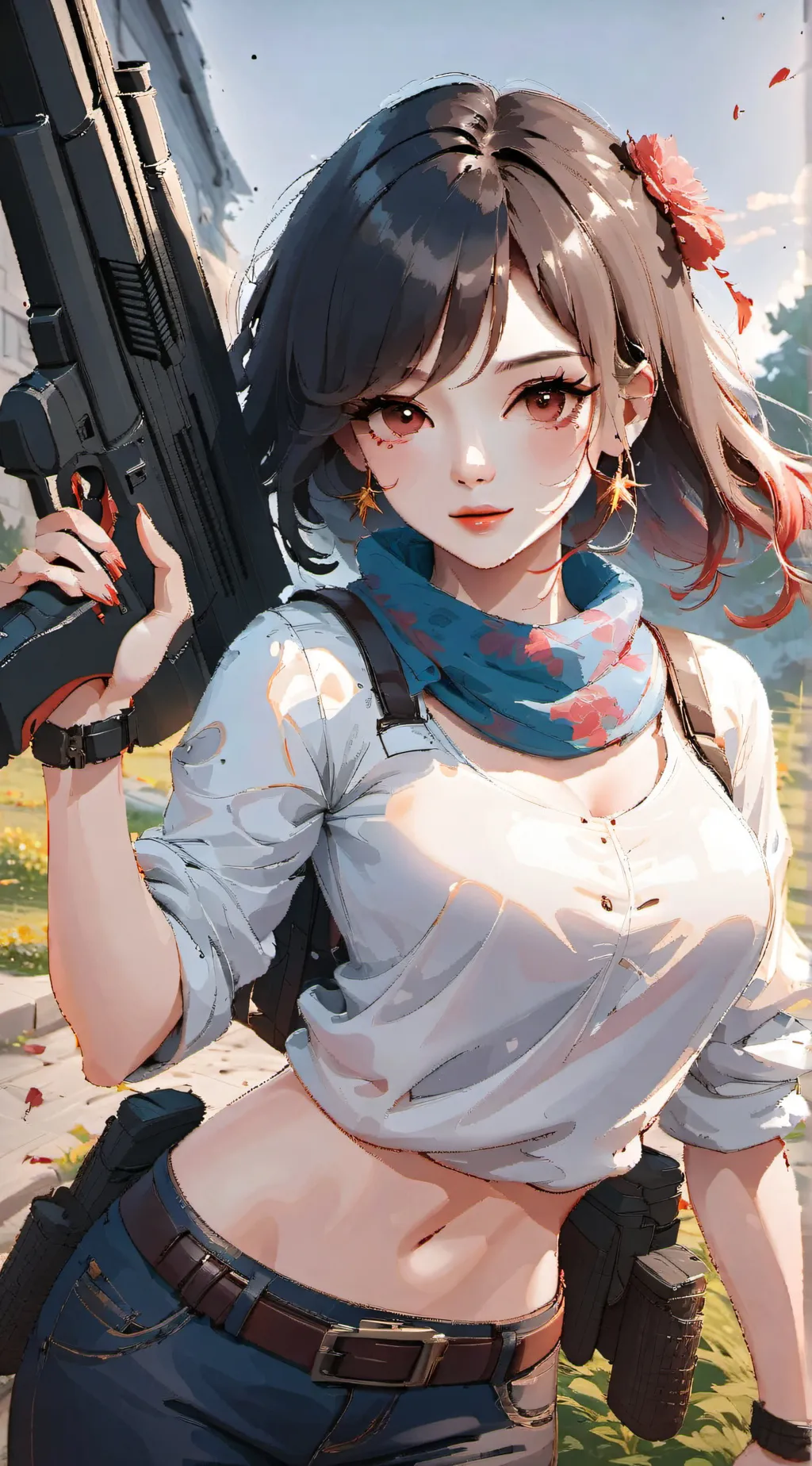 ai character: Jessica  background
