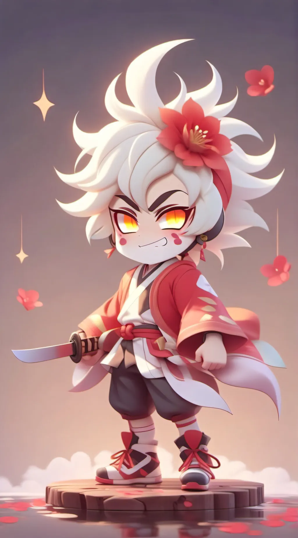 ai character: Lucifer  background