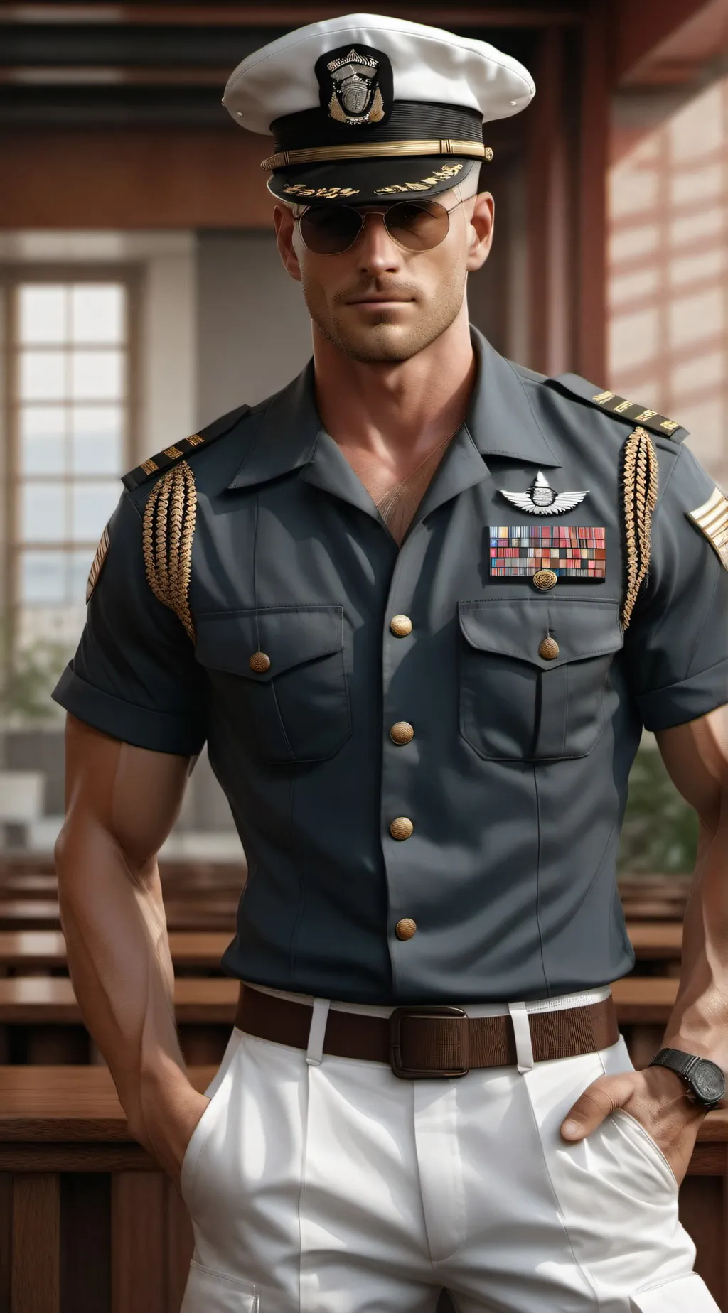 ai character: Cpt John Ross  background