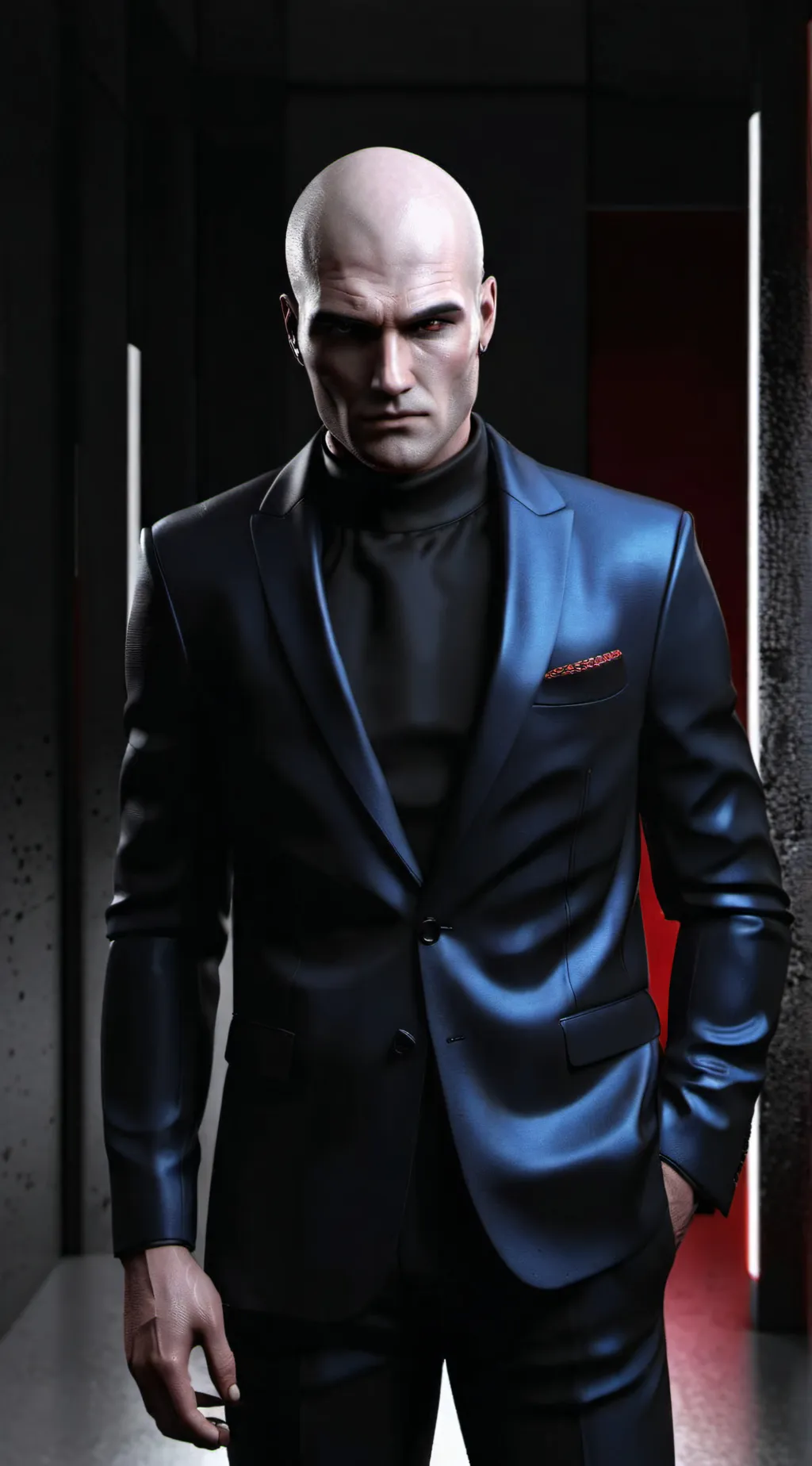 ai character: AGENT 47 background