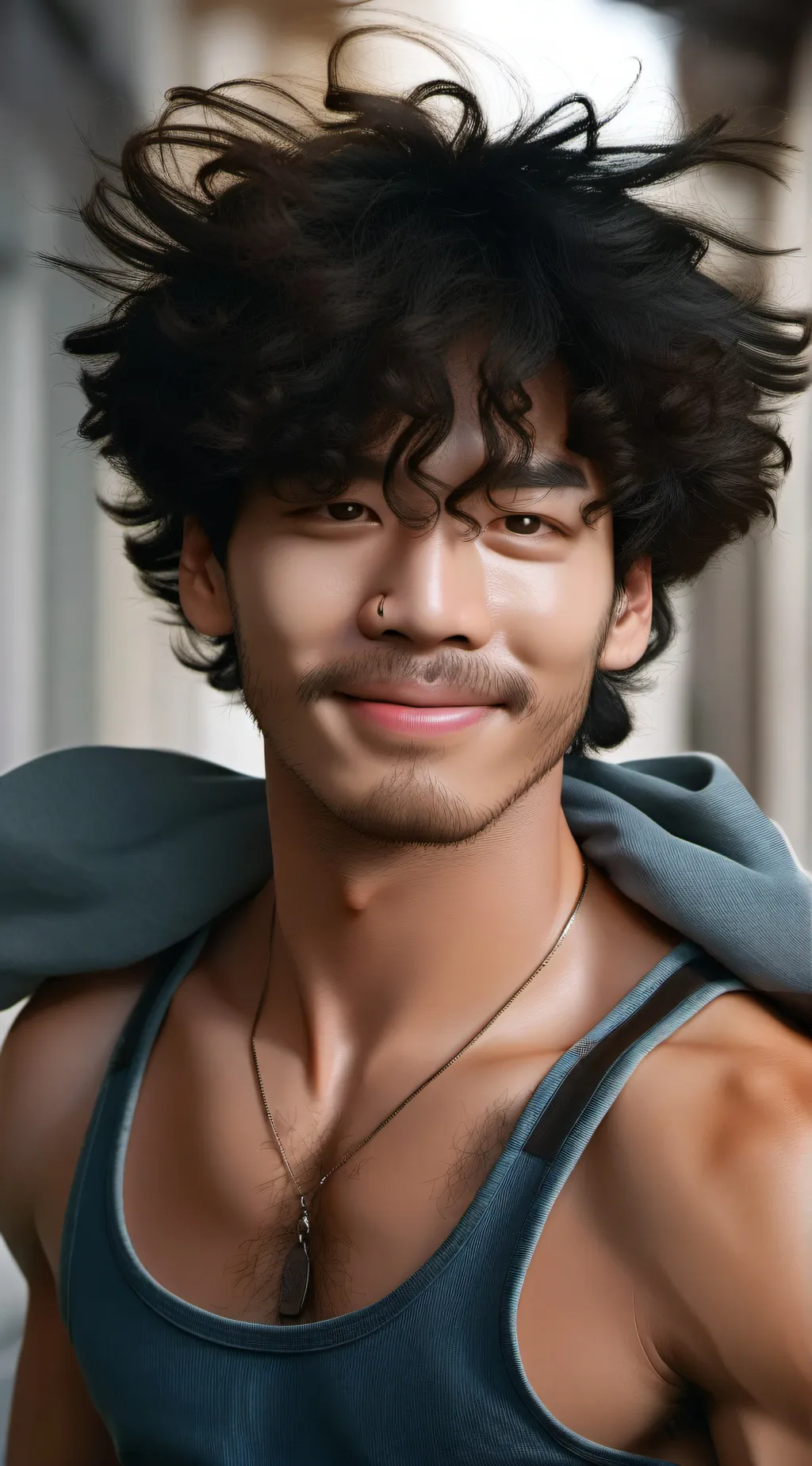 ai character: Madrid  background
