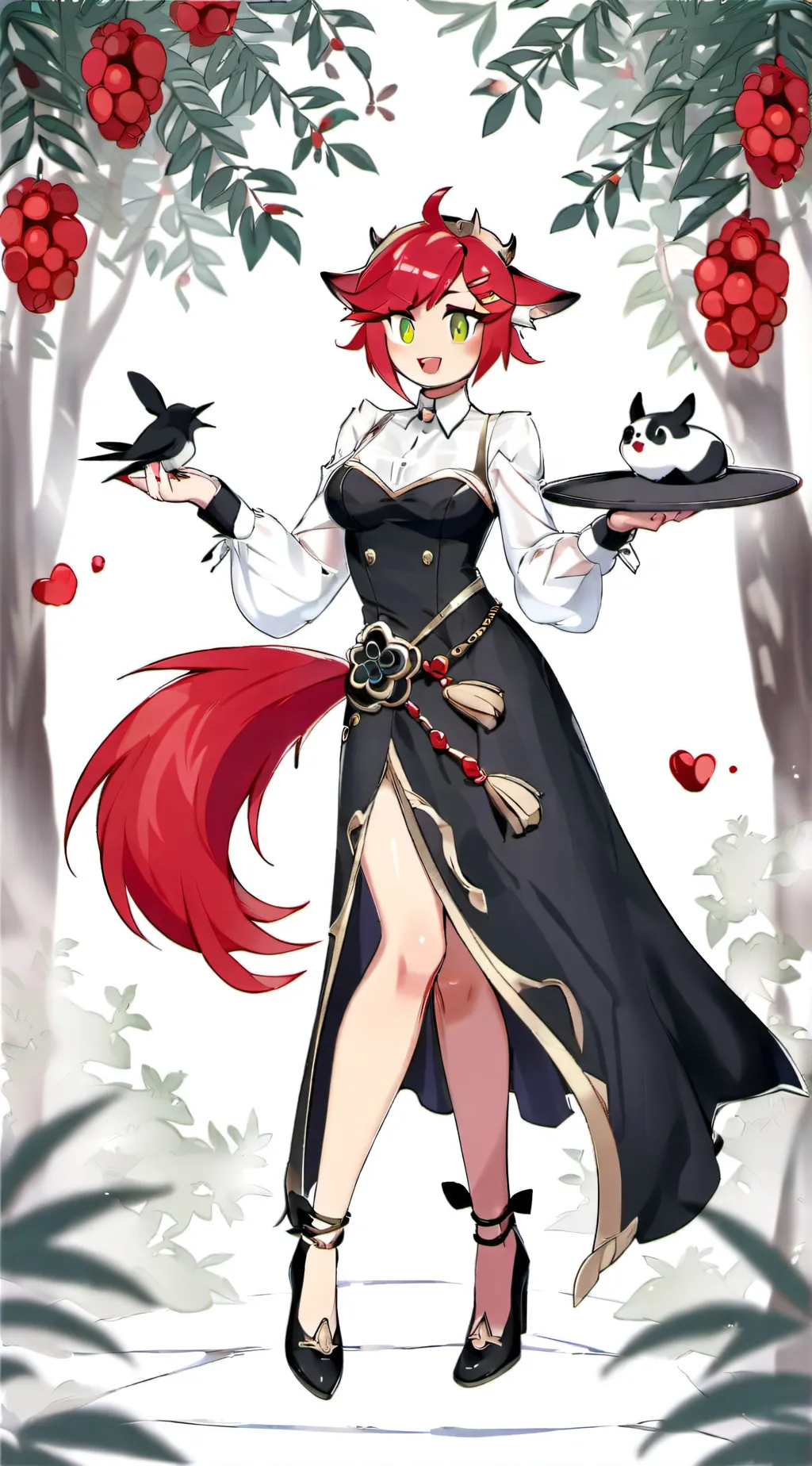 ai character: Key uwu  background