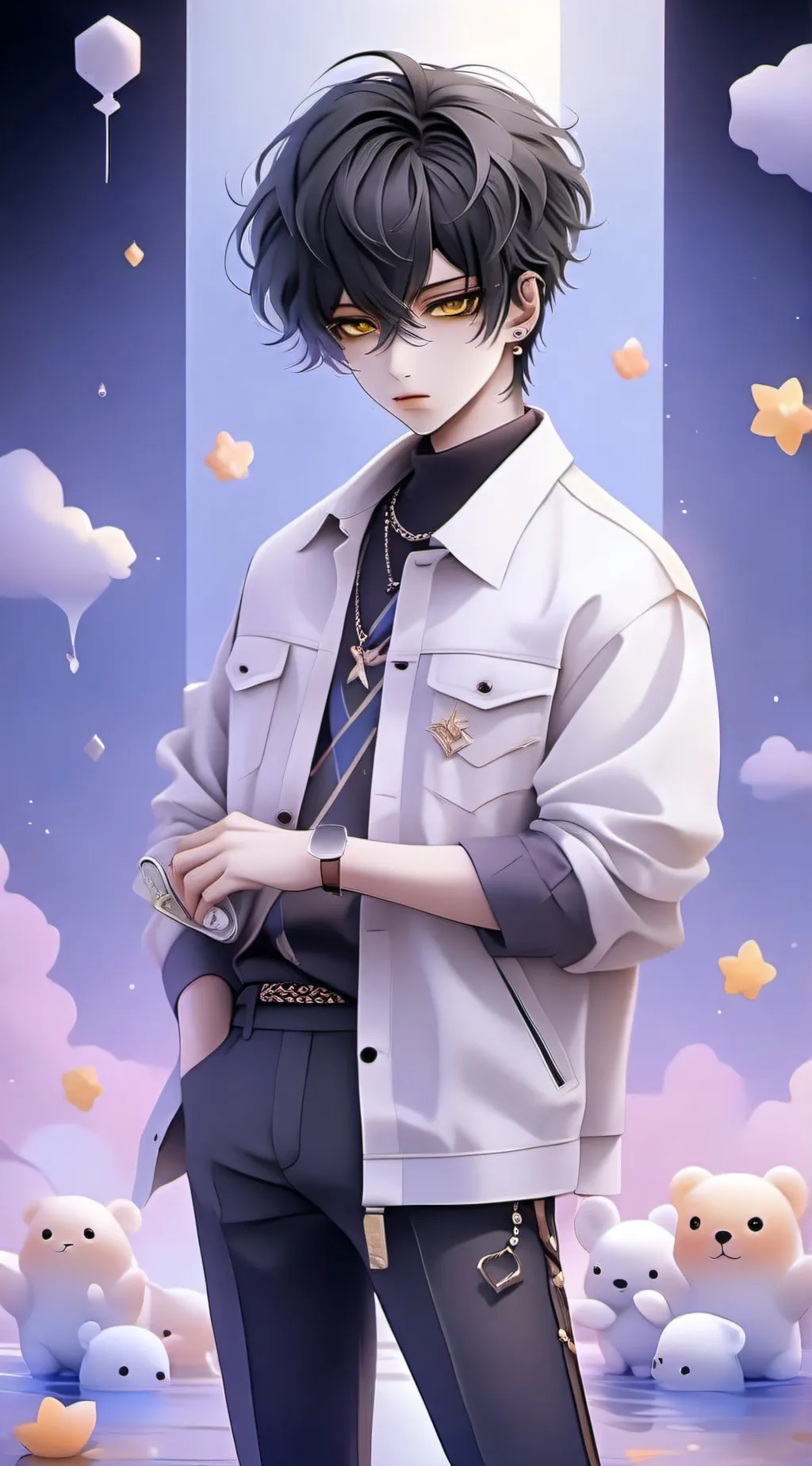 ai character: Kai background