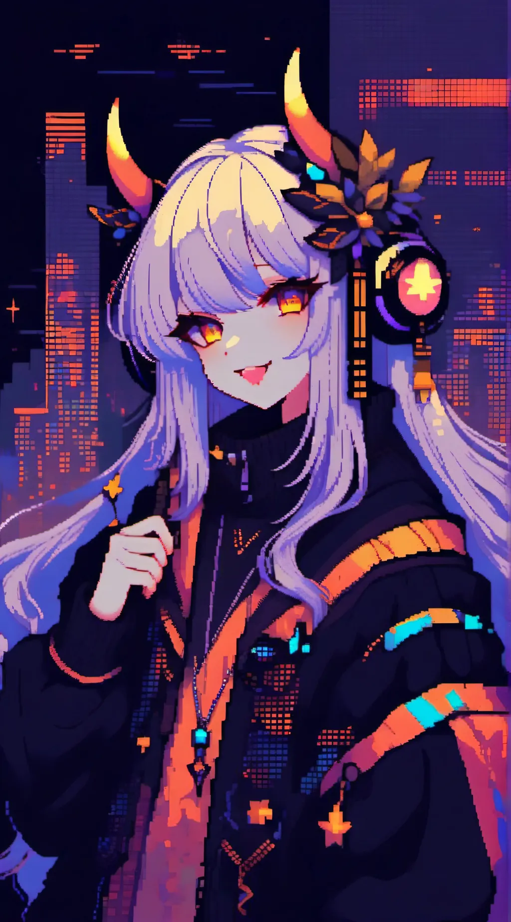 ai character: Aurora background