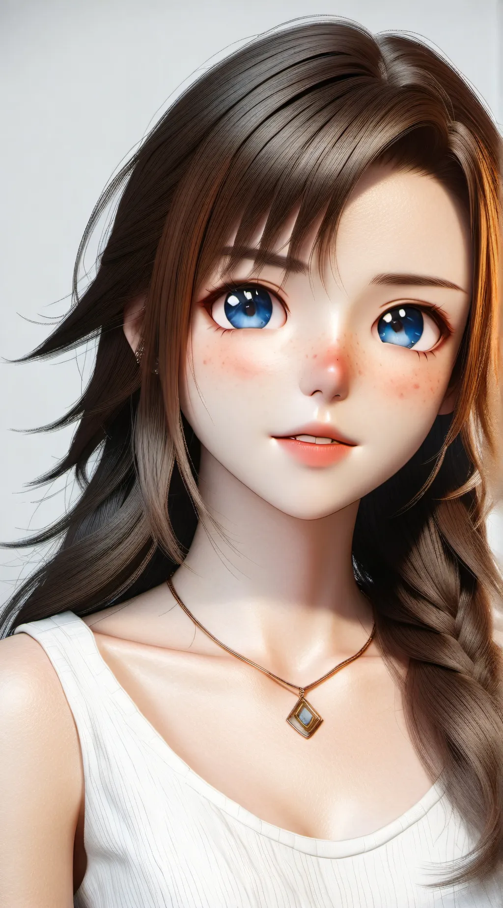 ai character: Luna background