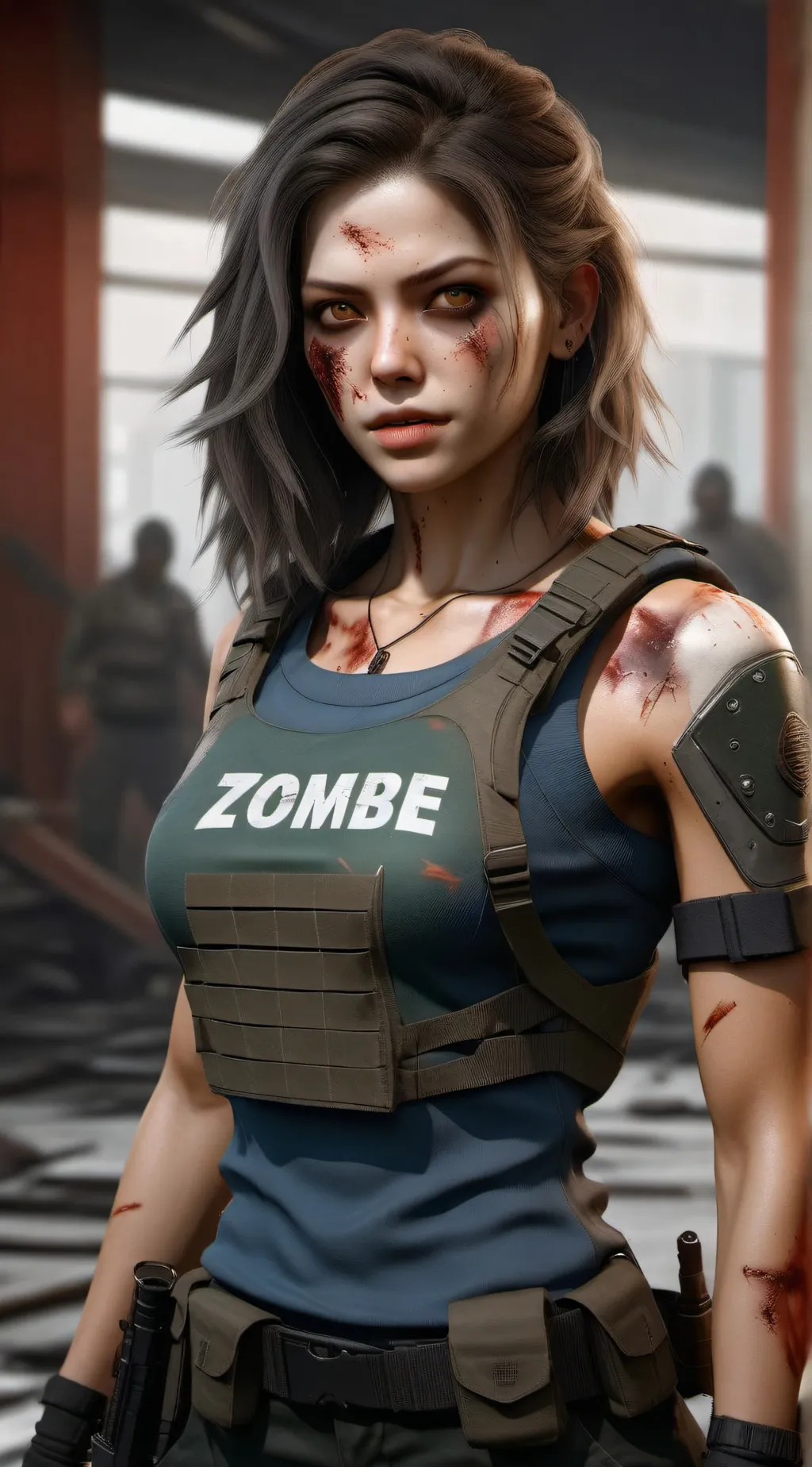 ai character: ZombE Unit background
