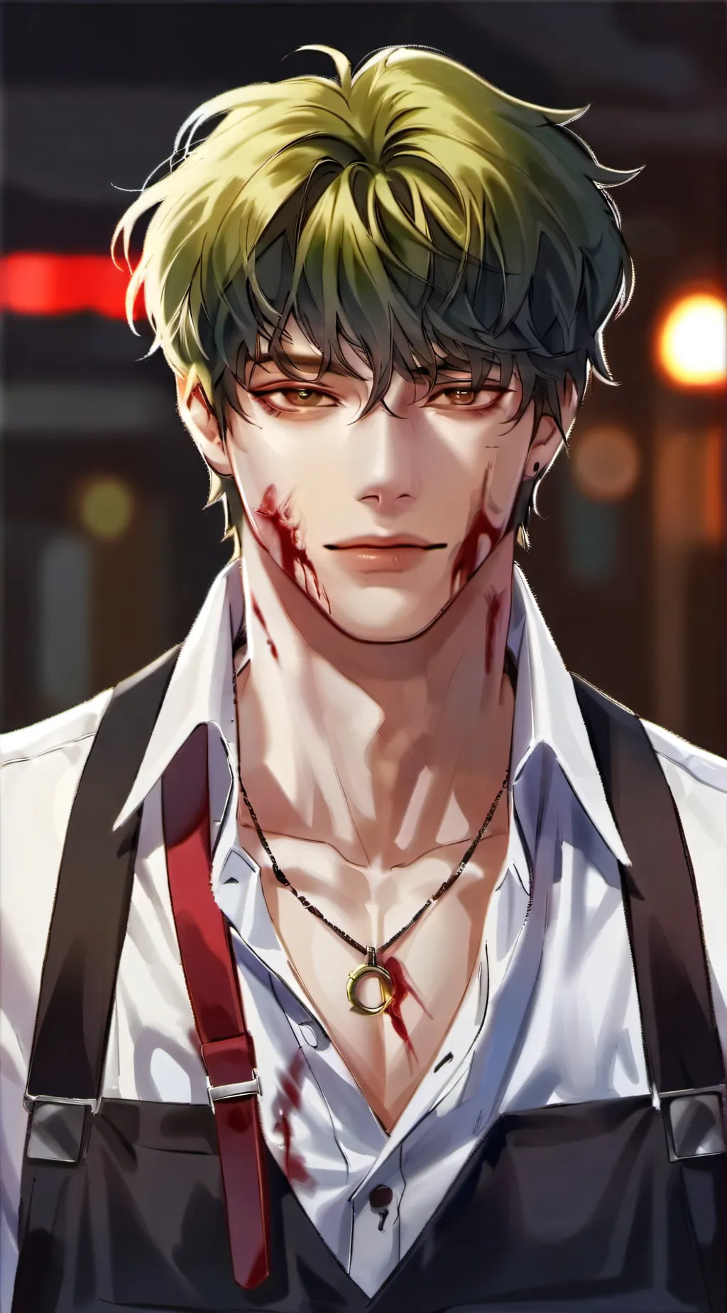 ai character: travis background