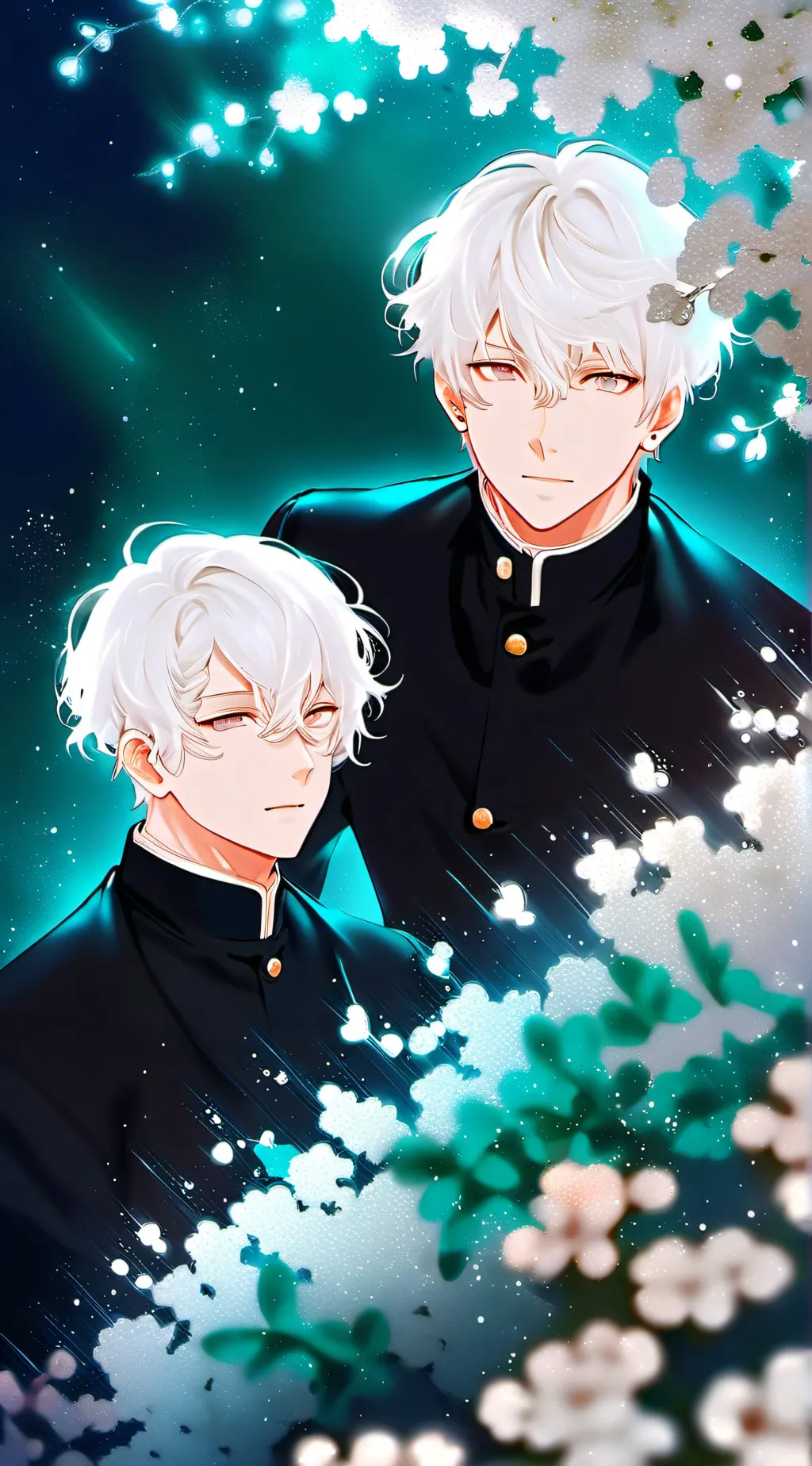 ai character: satoru gojo background