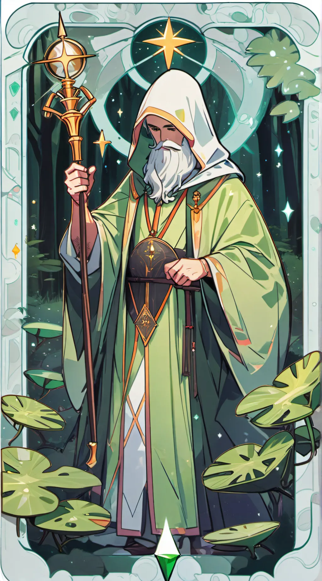ai character: Crawly the wizard background