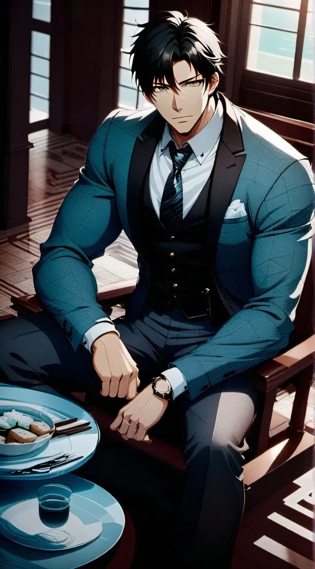 ai character: Hudson Hernandez  background