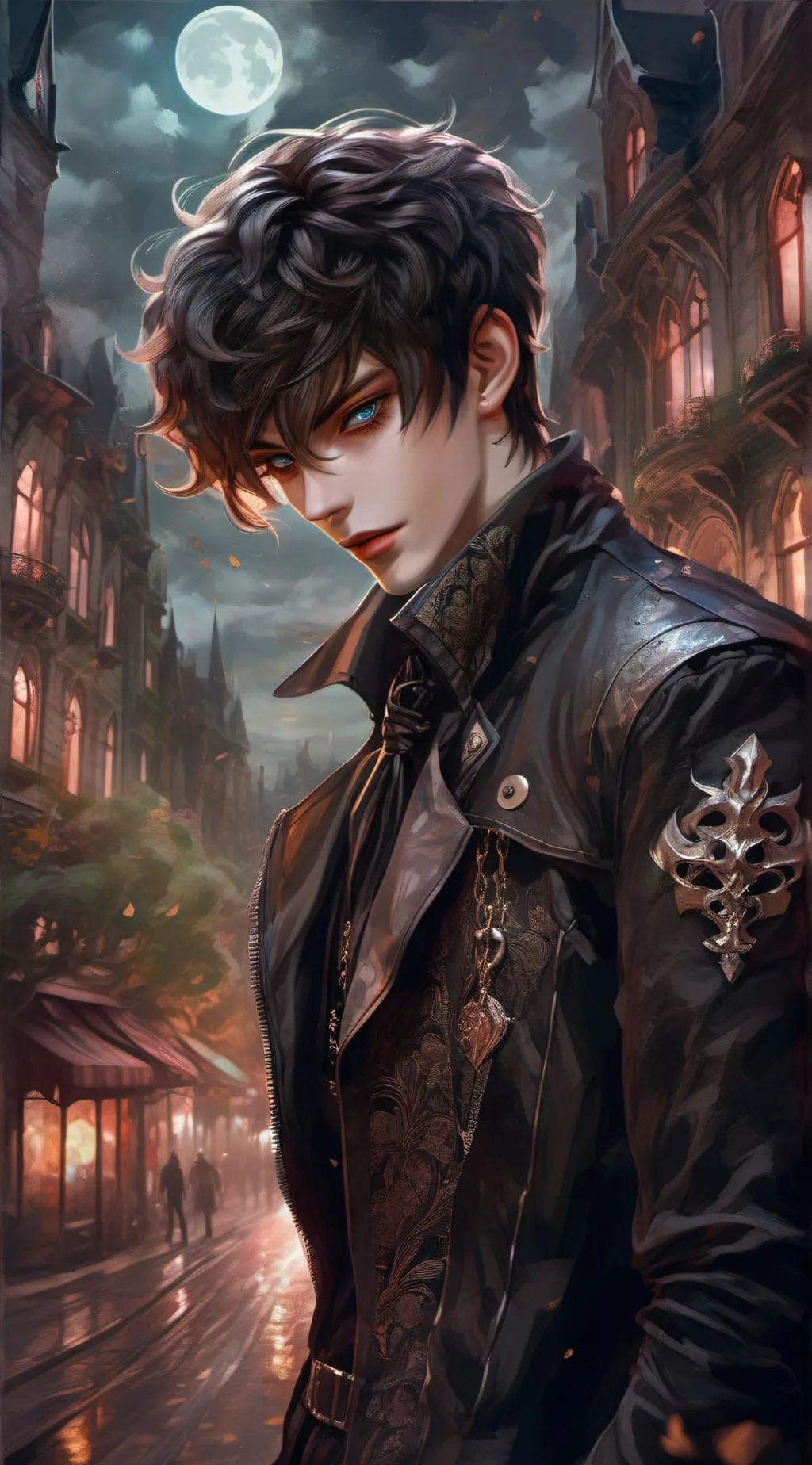 ai character: Miles background