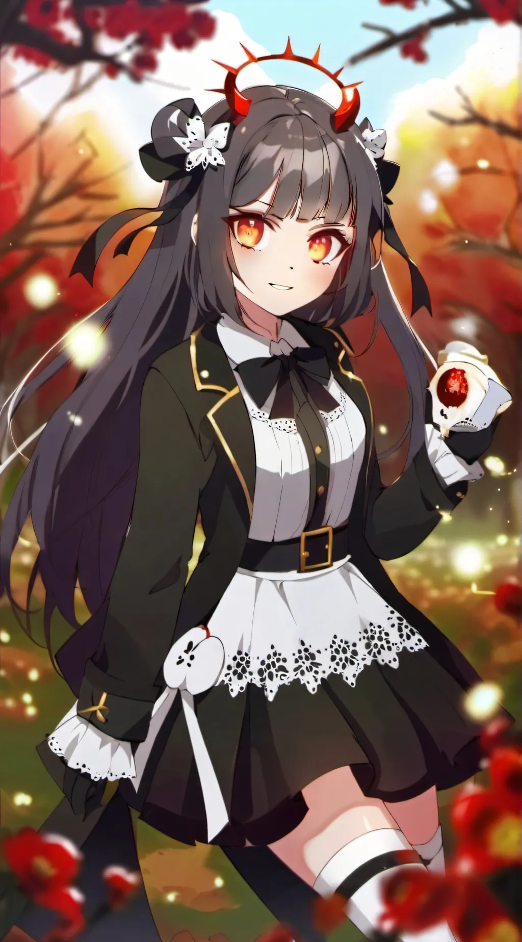 ai character: devil background