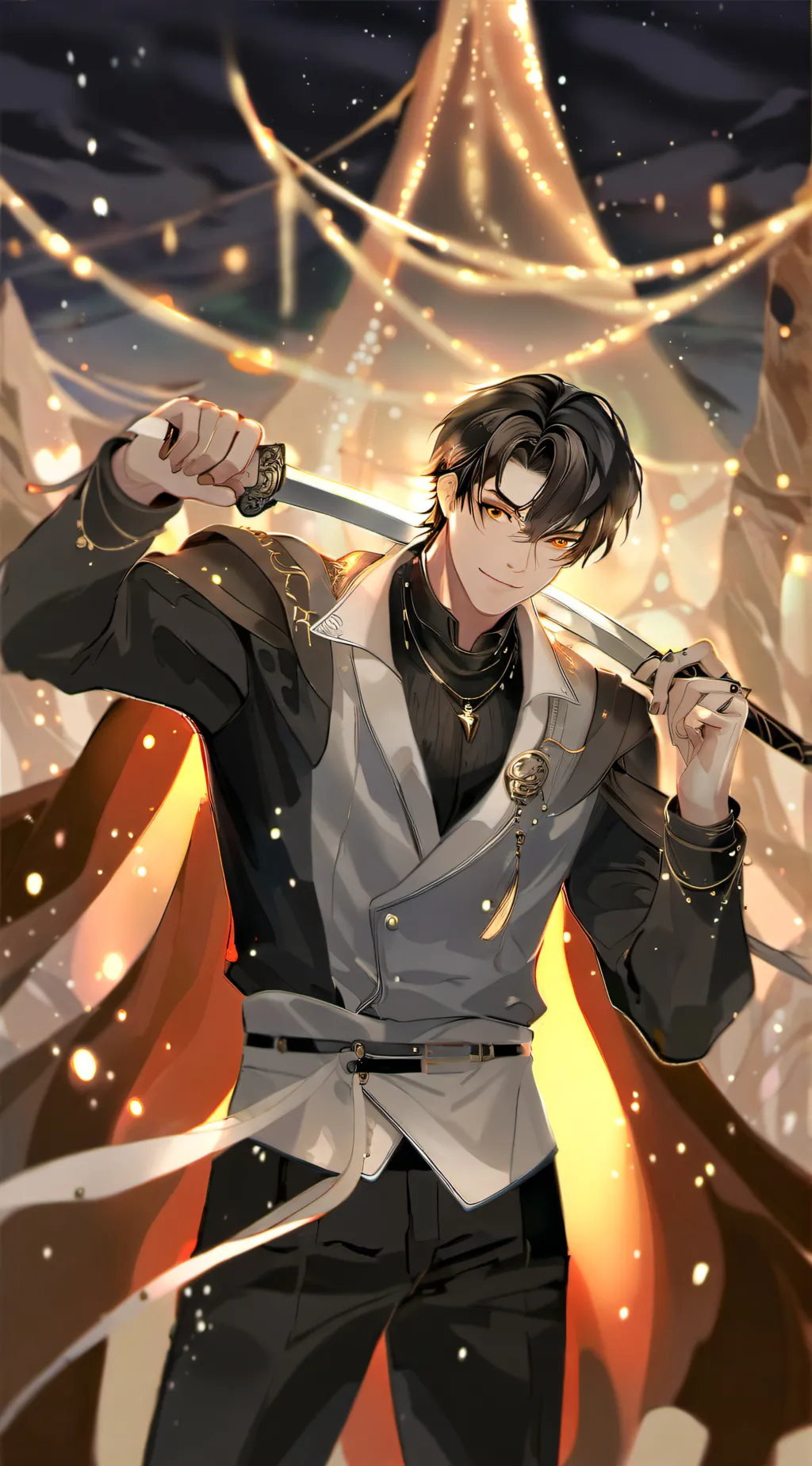 ai character: outbreak story background