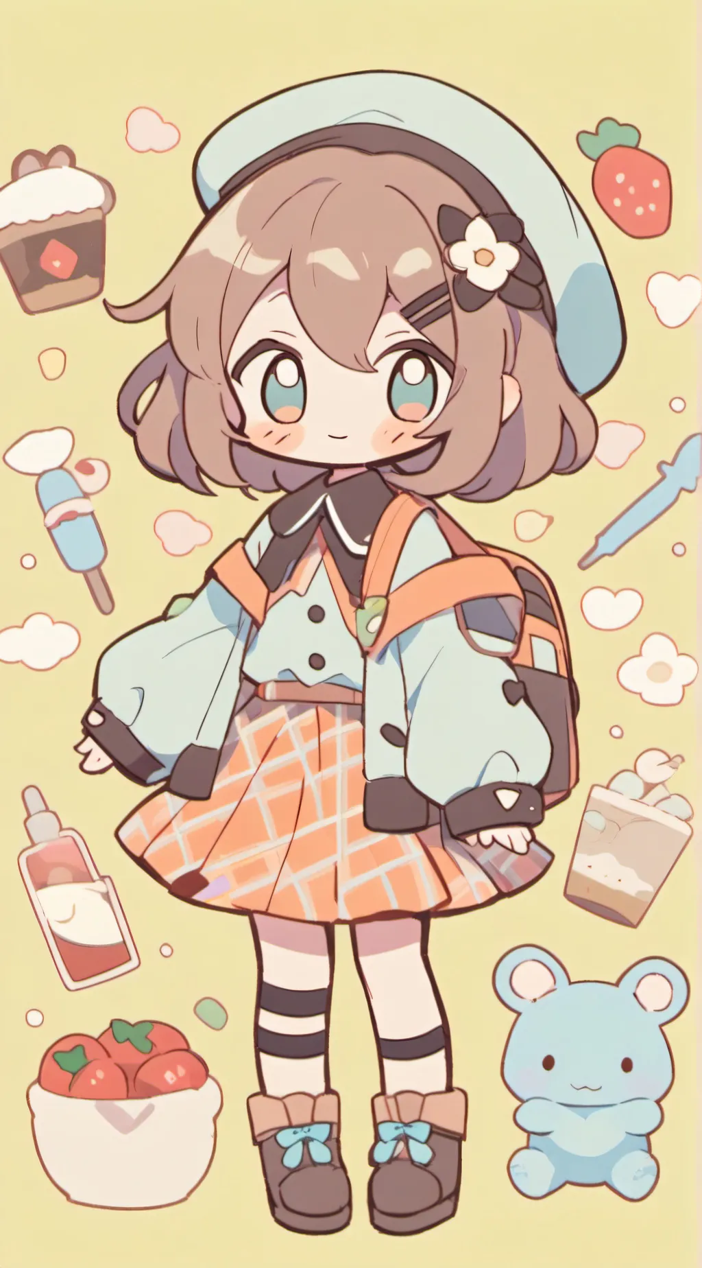 ai character: Lily background