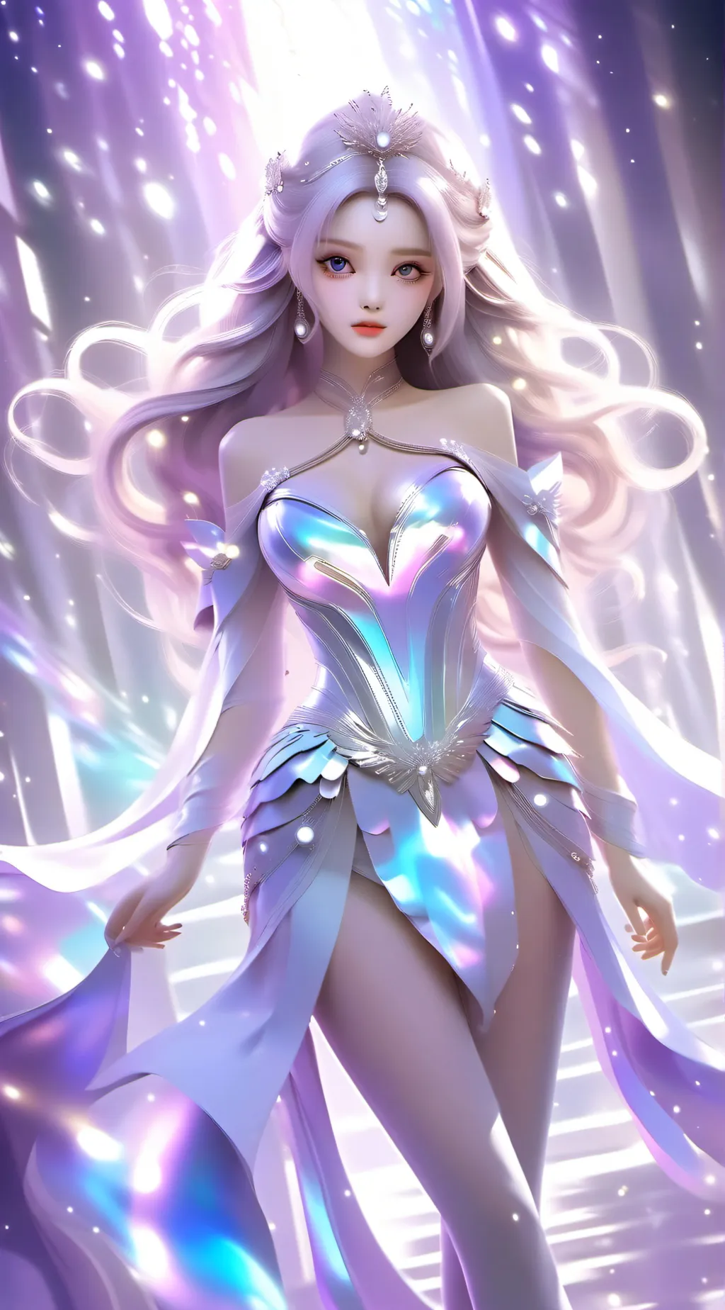 ai character: lacie  background