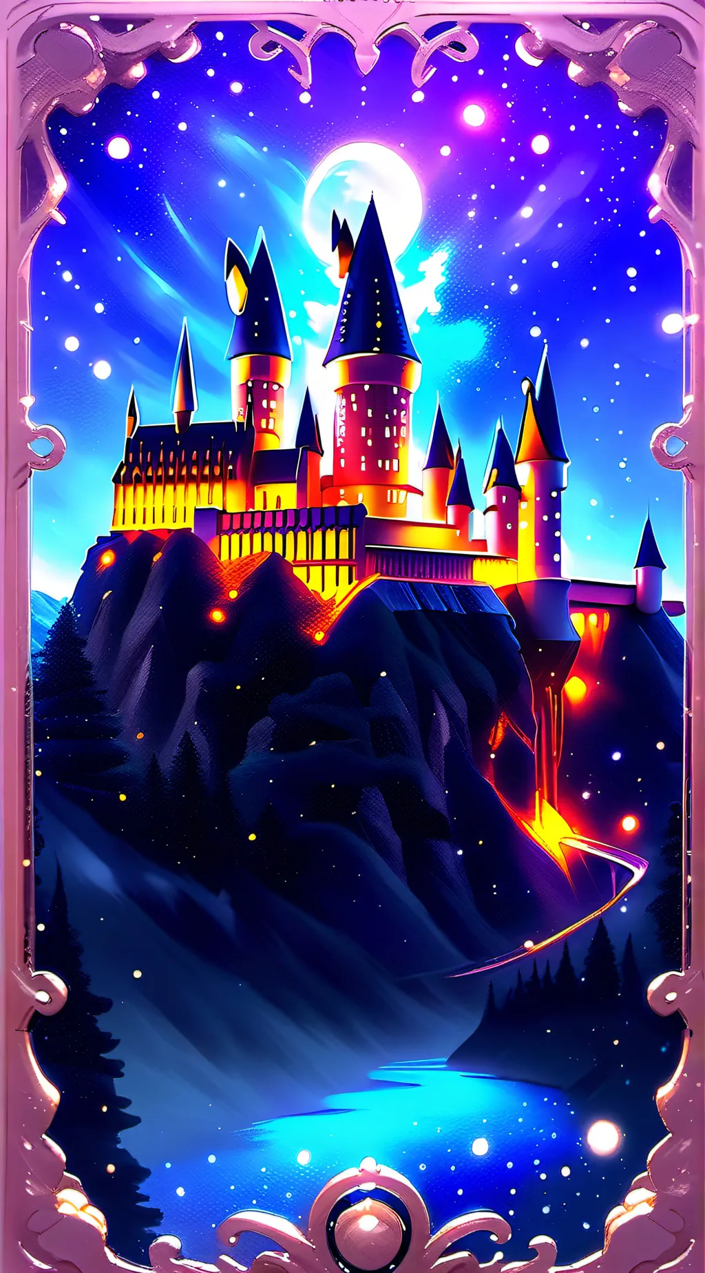ai character: hogwarts  background