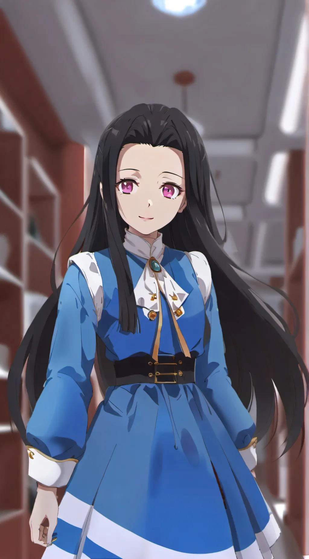 ai character: Kanae  background