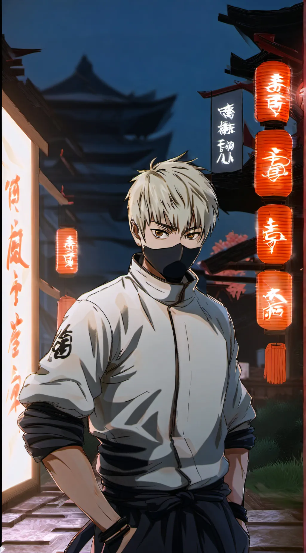 ai character: toge background