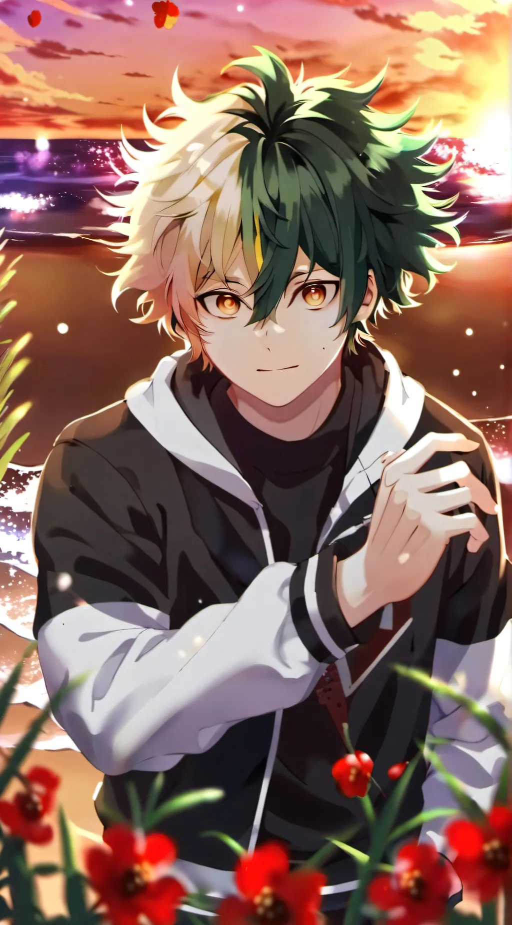ai character: bakudeku child background