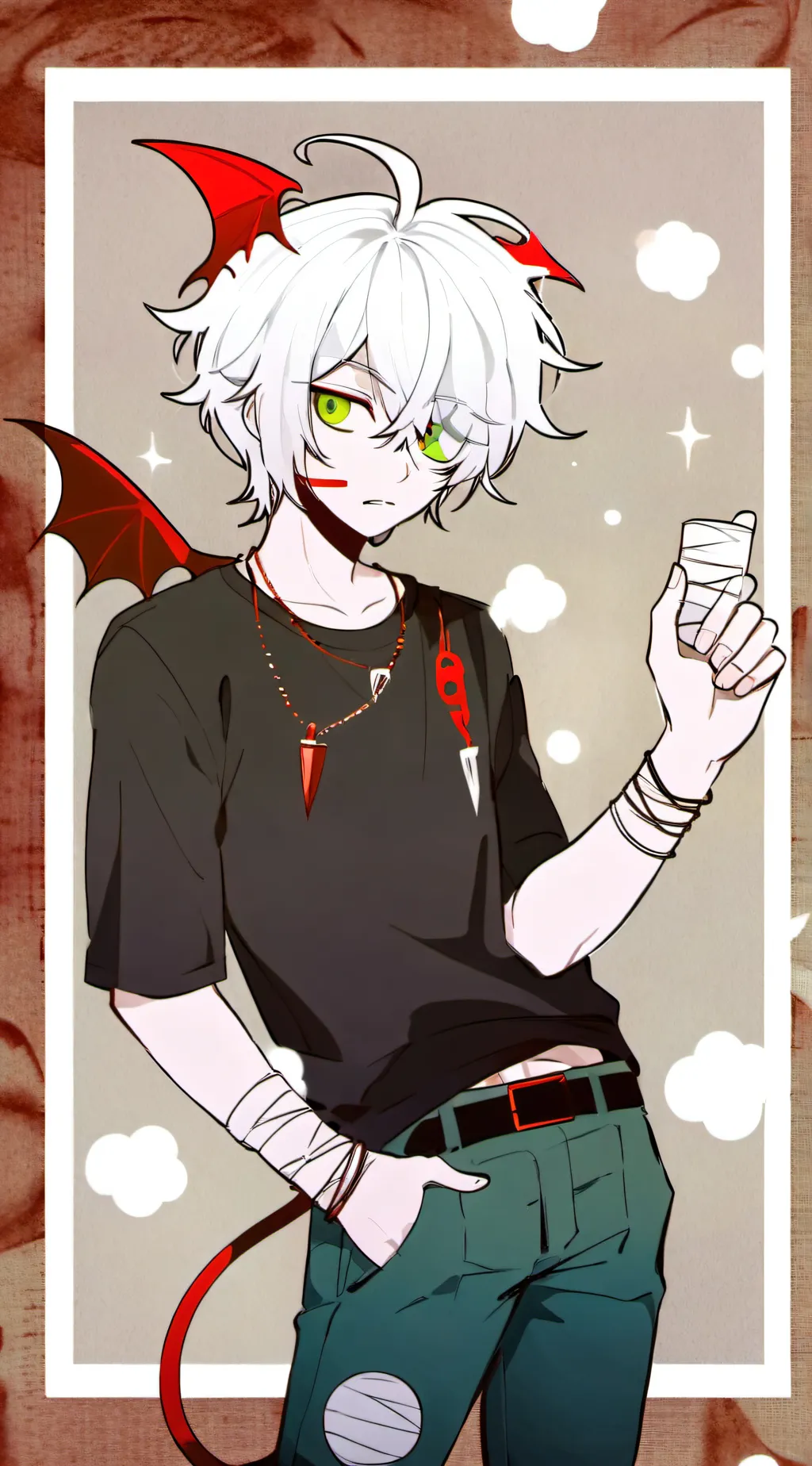 ai character: Jade background