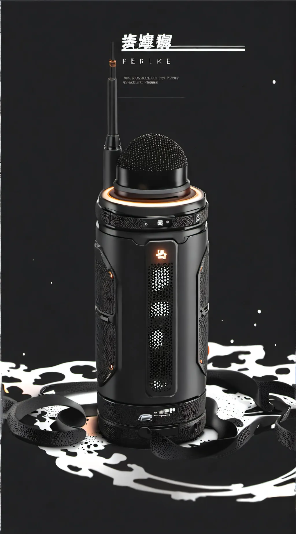 ai character: Mic 🎙  background