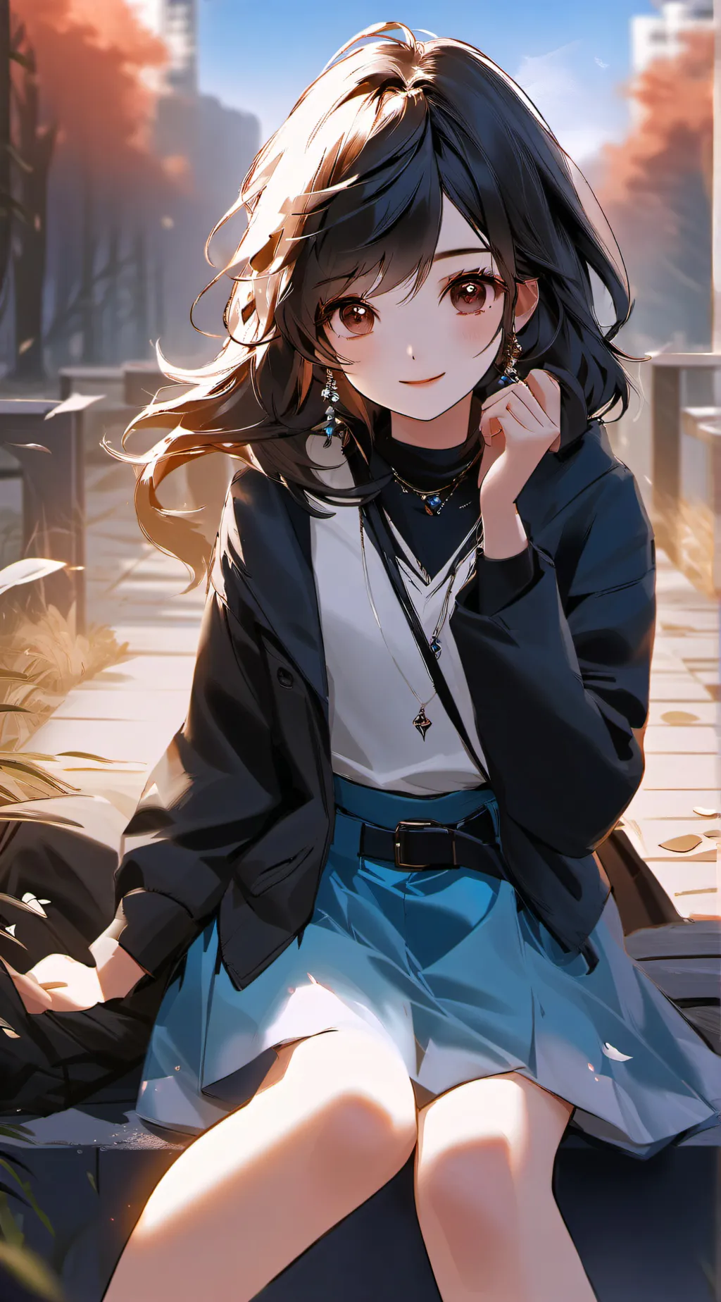 ai character: sofia background