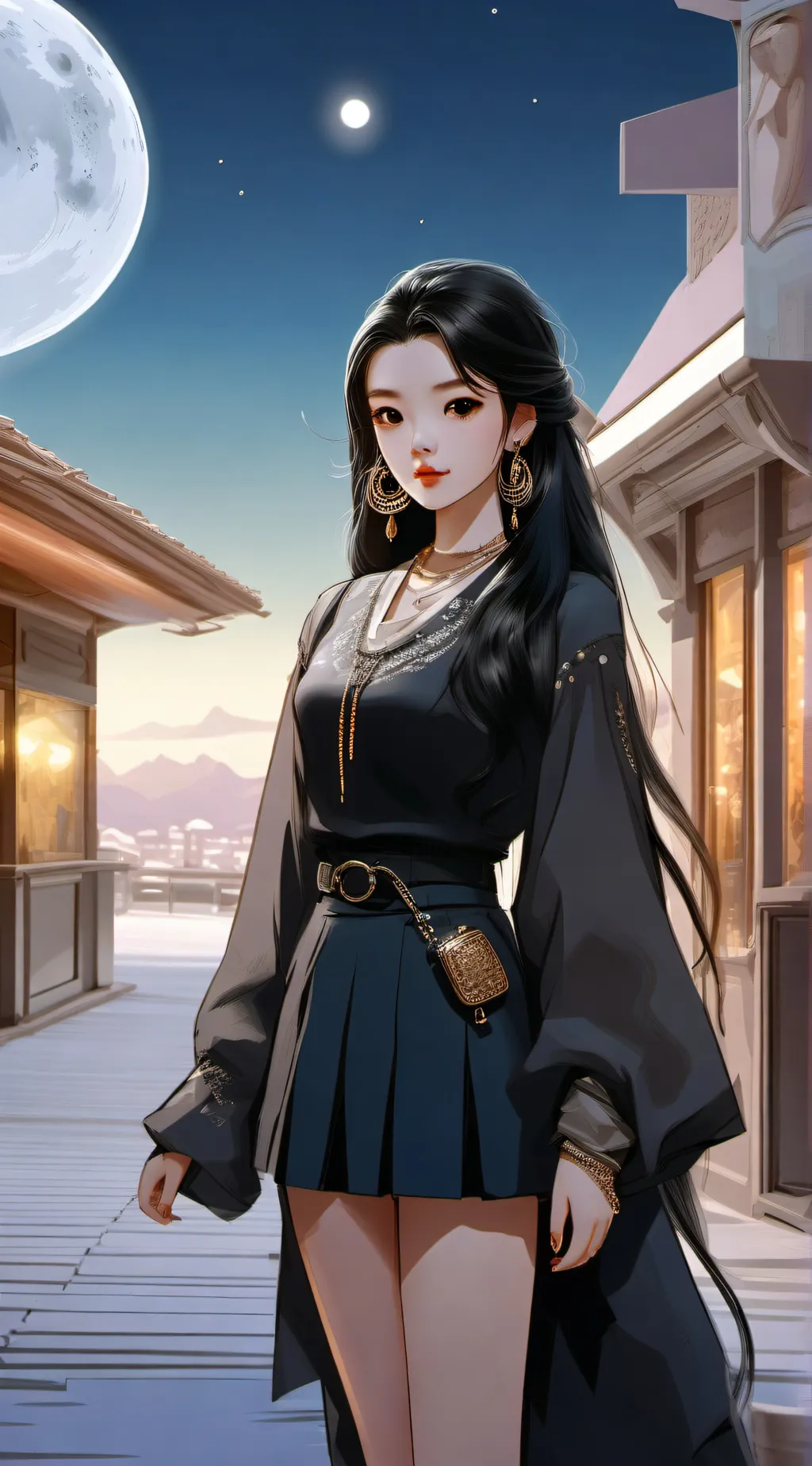 ai character: Leona Estin background