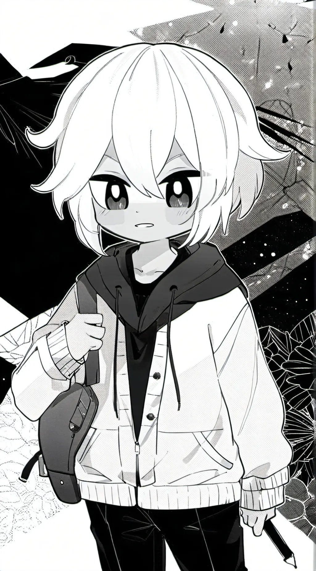ai character: Mha little boy!? background
