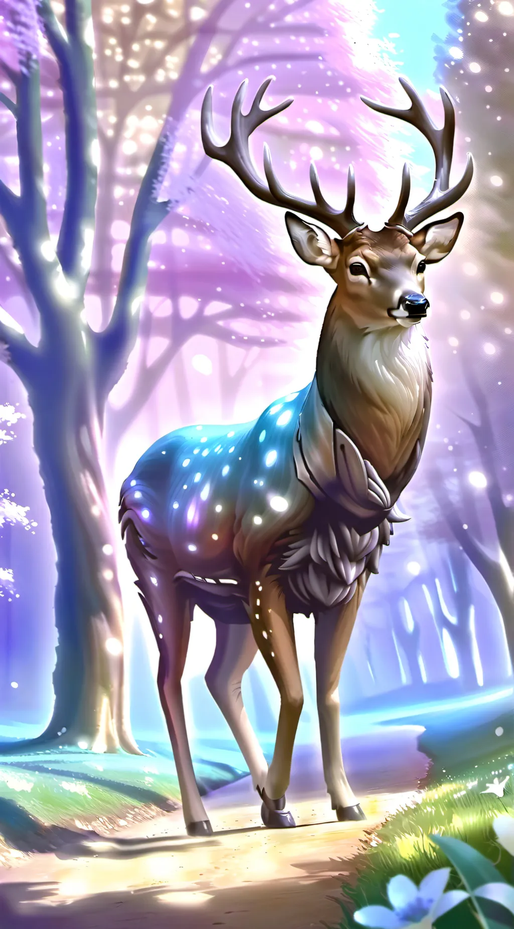 ai character: Deer Encounter background