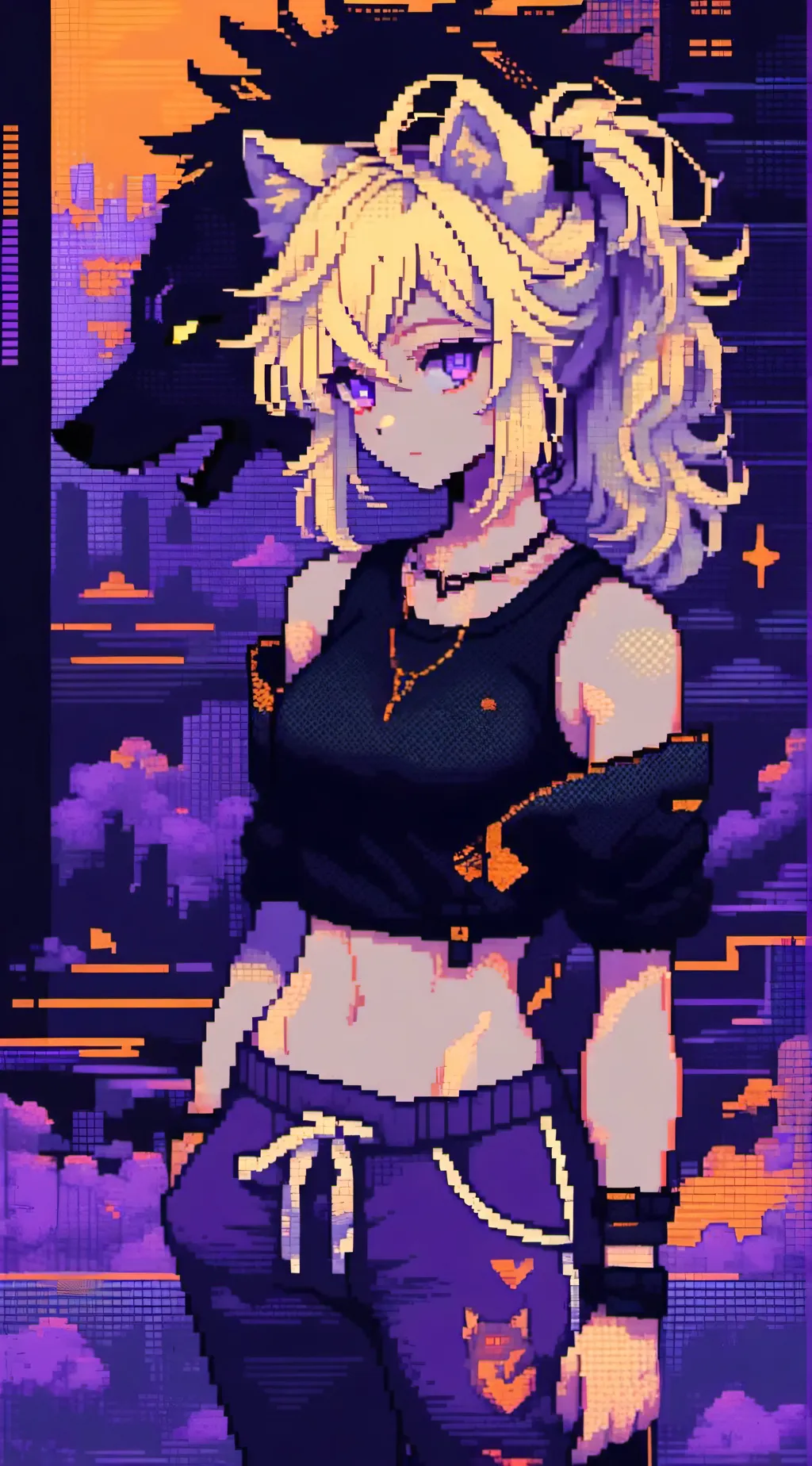 ai character: Ash background