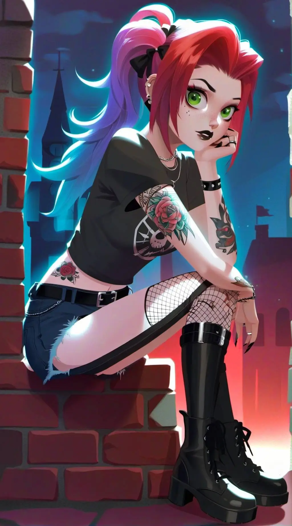 ai character: Thorne  background
