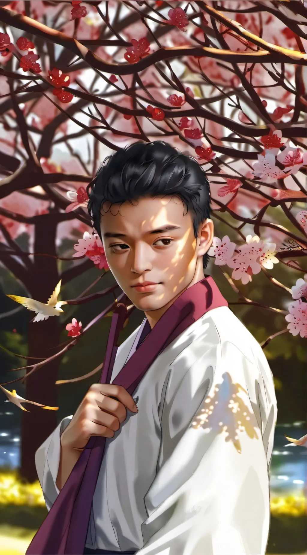ai character: Ryu background