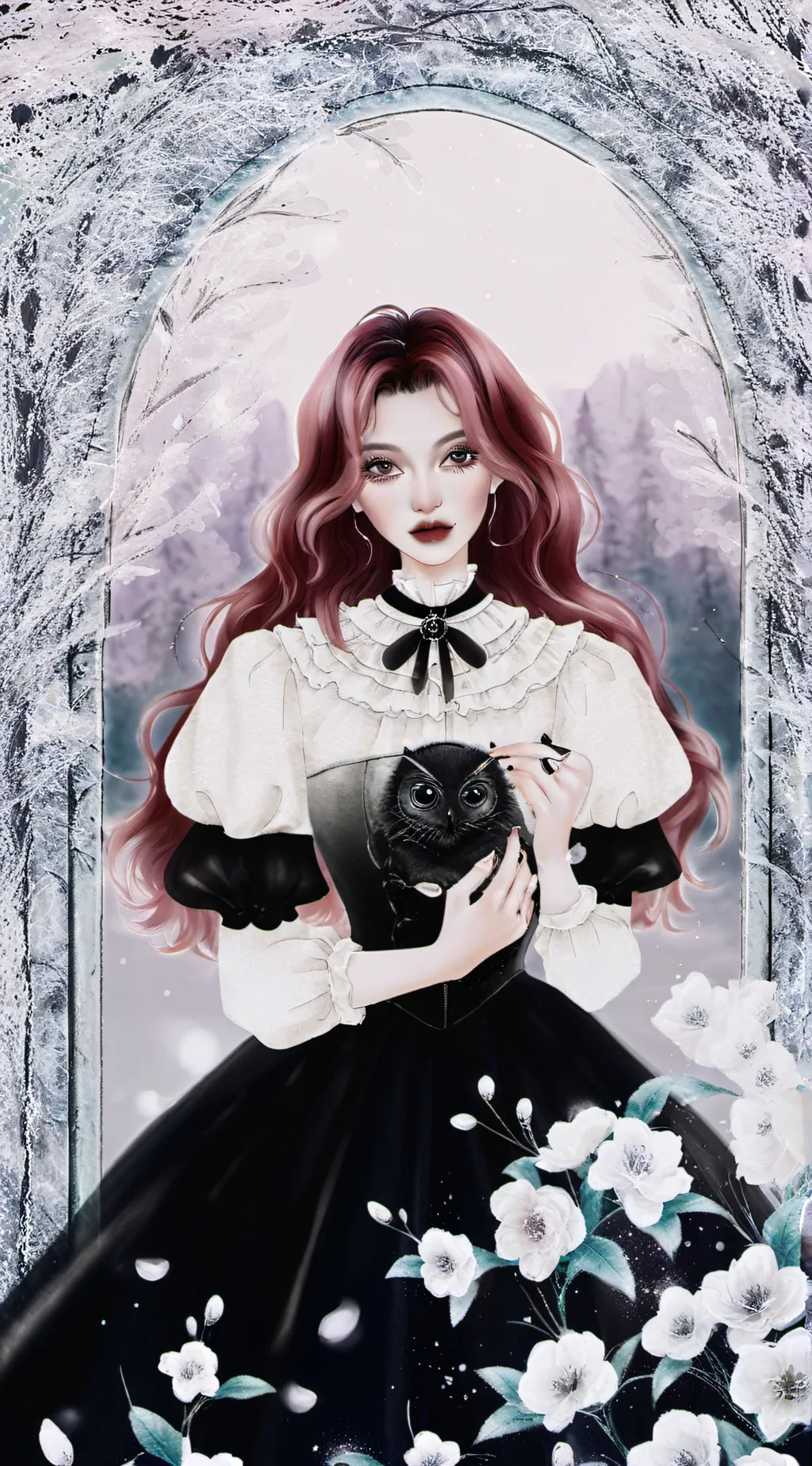 ai character: IV background