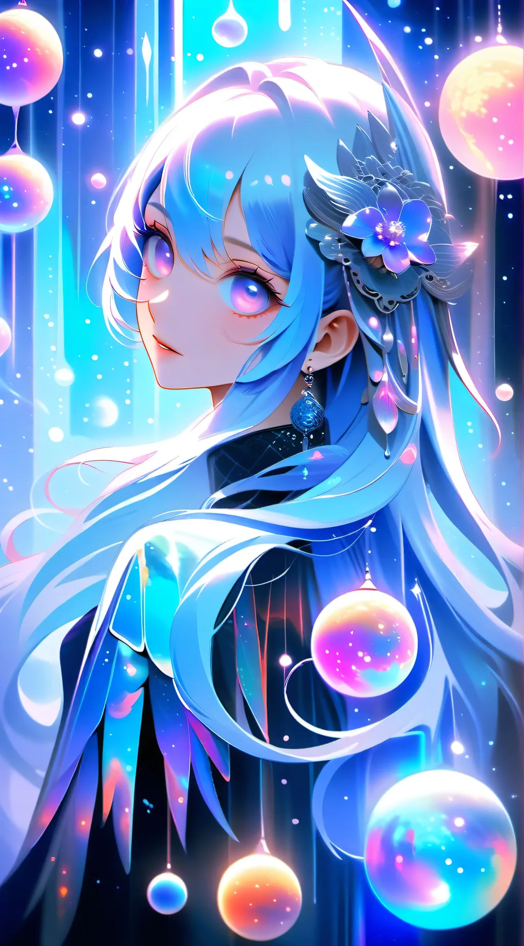 ai character: Aria background
