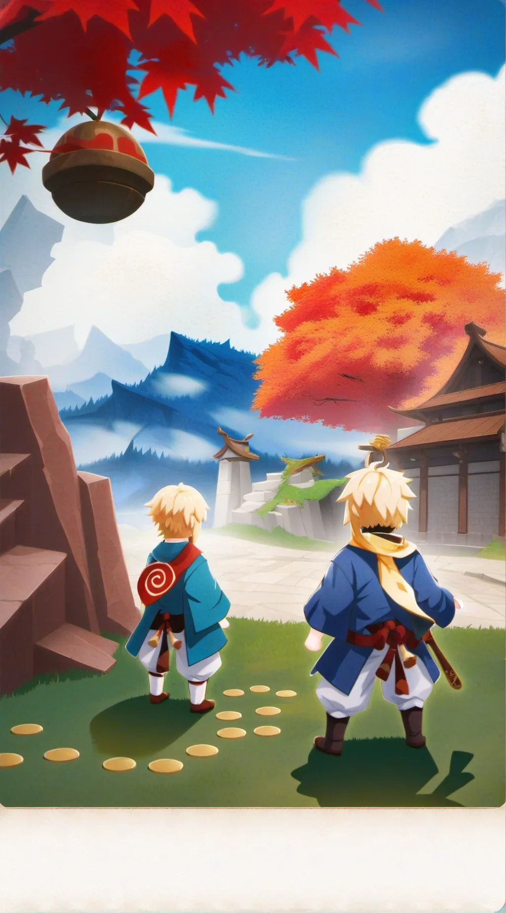 ai character: Naruto world background
