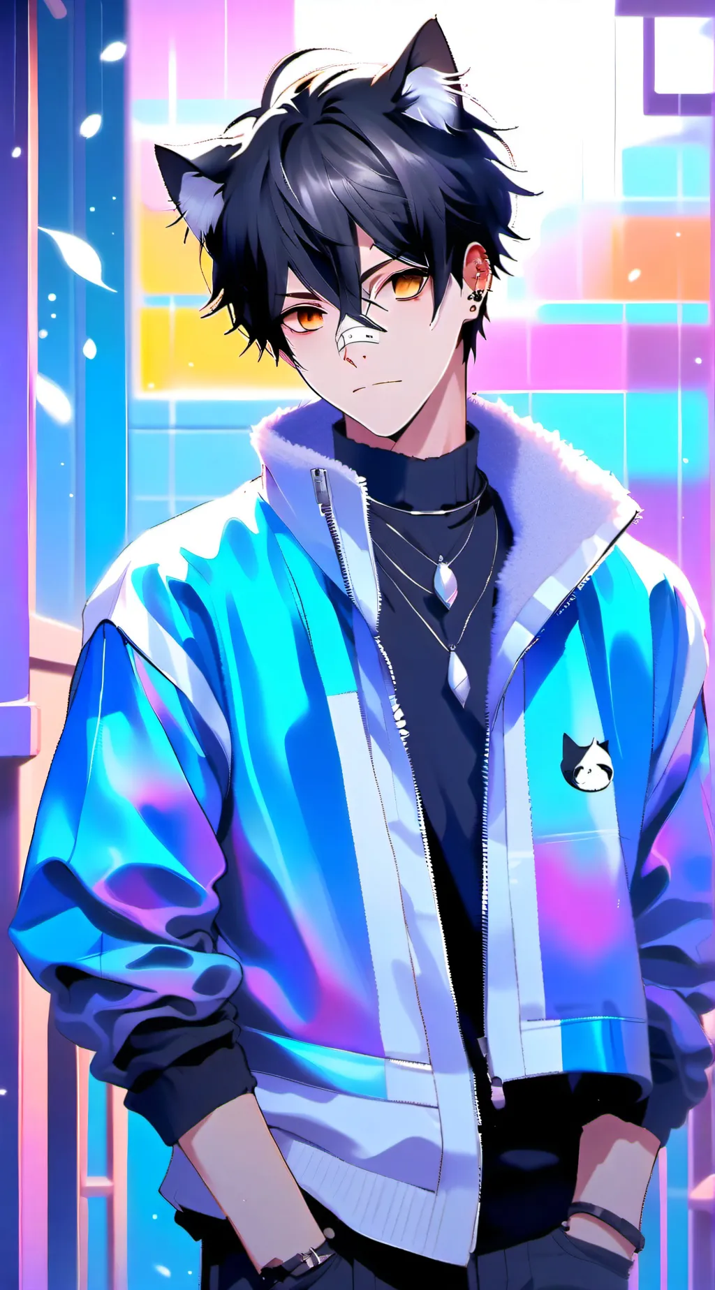 ai character: Nero background
