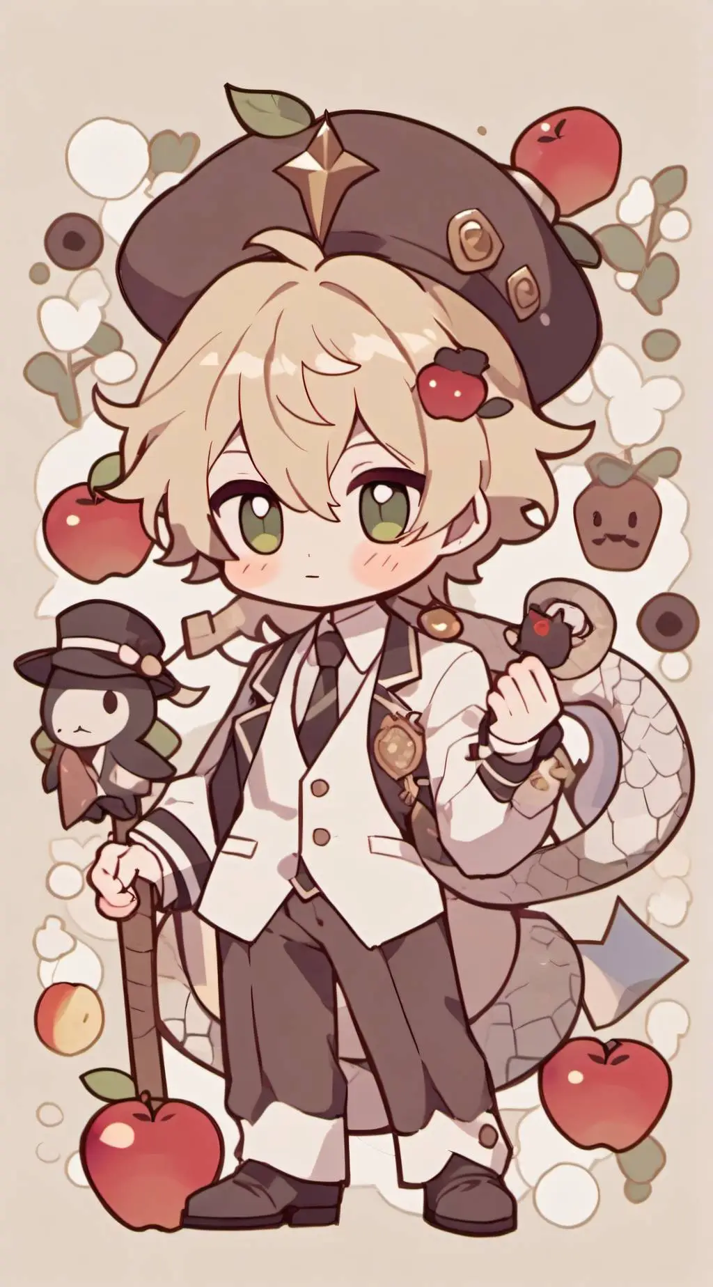 ai character: Lucifer and Lilith background
