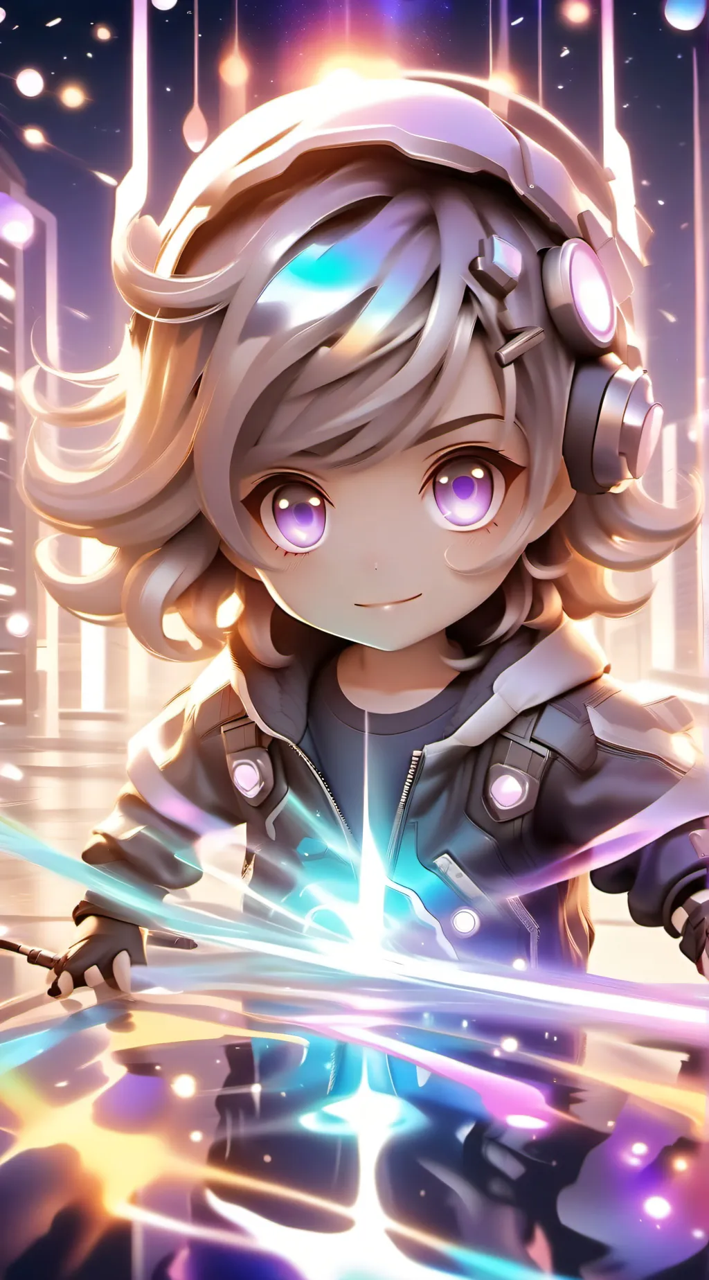 ai character: Ava gamer squad background