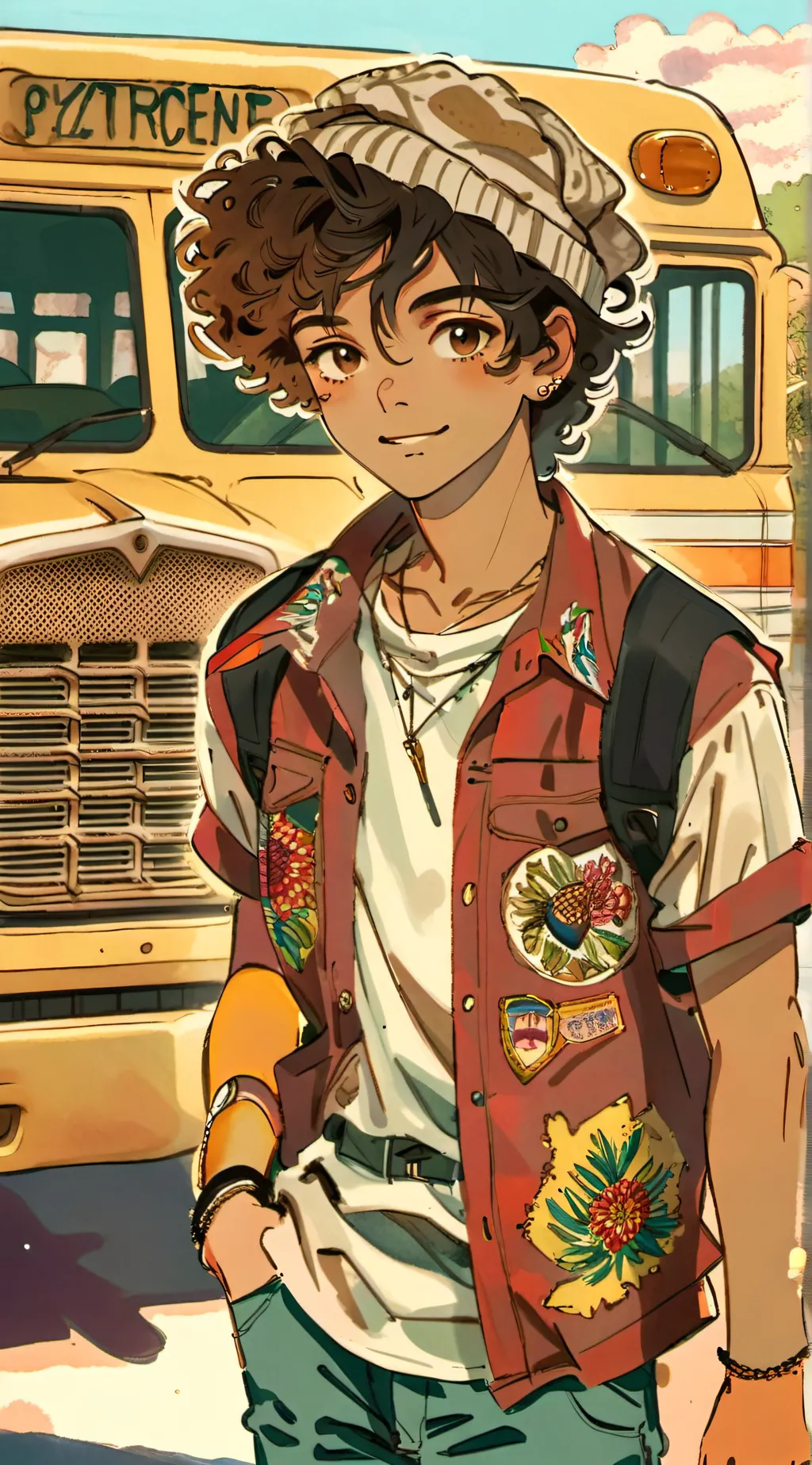 ai character: Gabriel Flores background