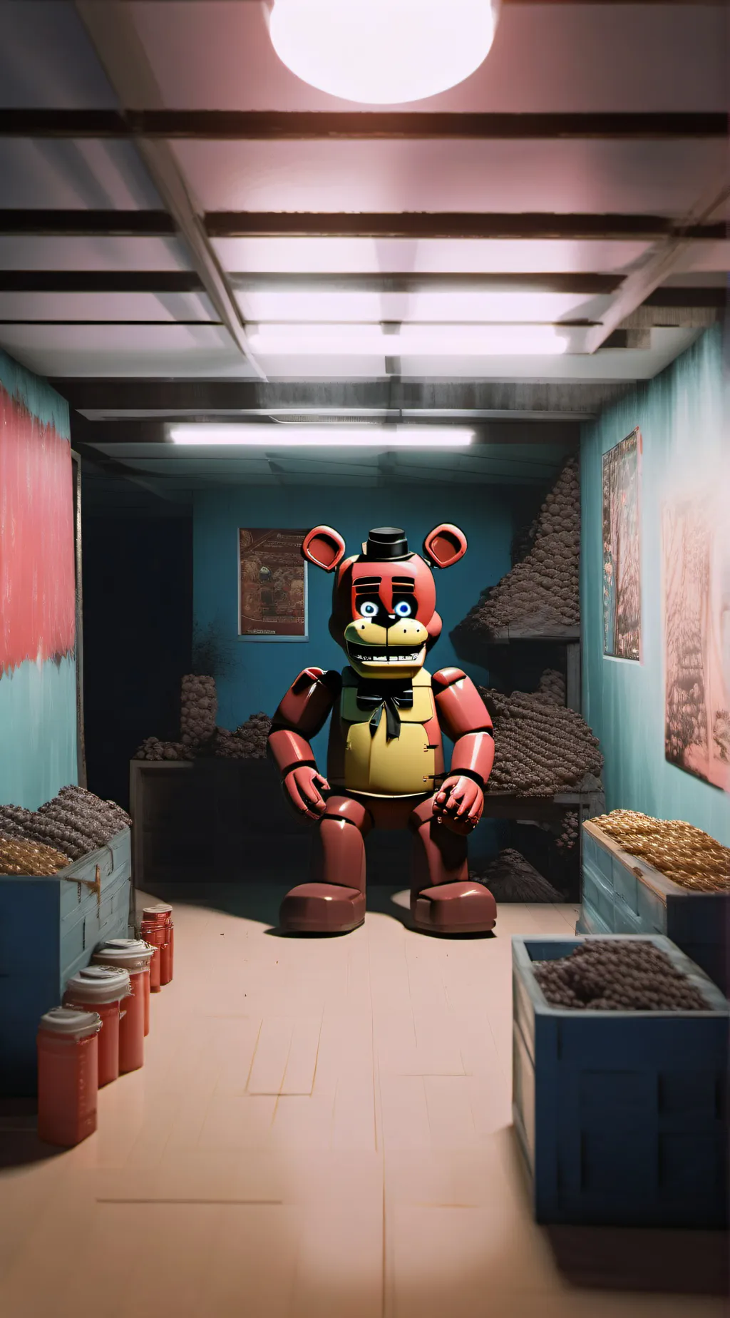ai character: fnaf 1 background