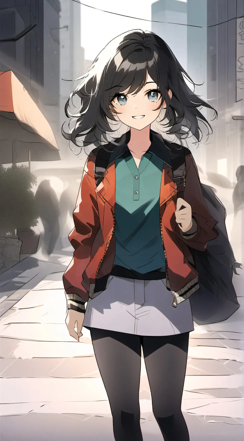 ai character: Ellie background