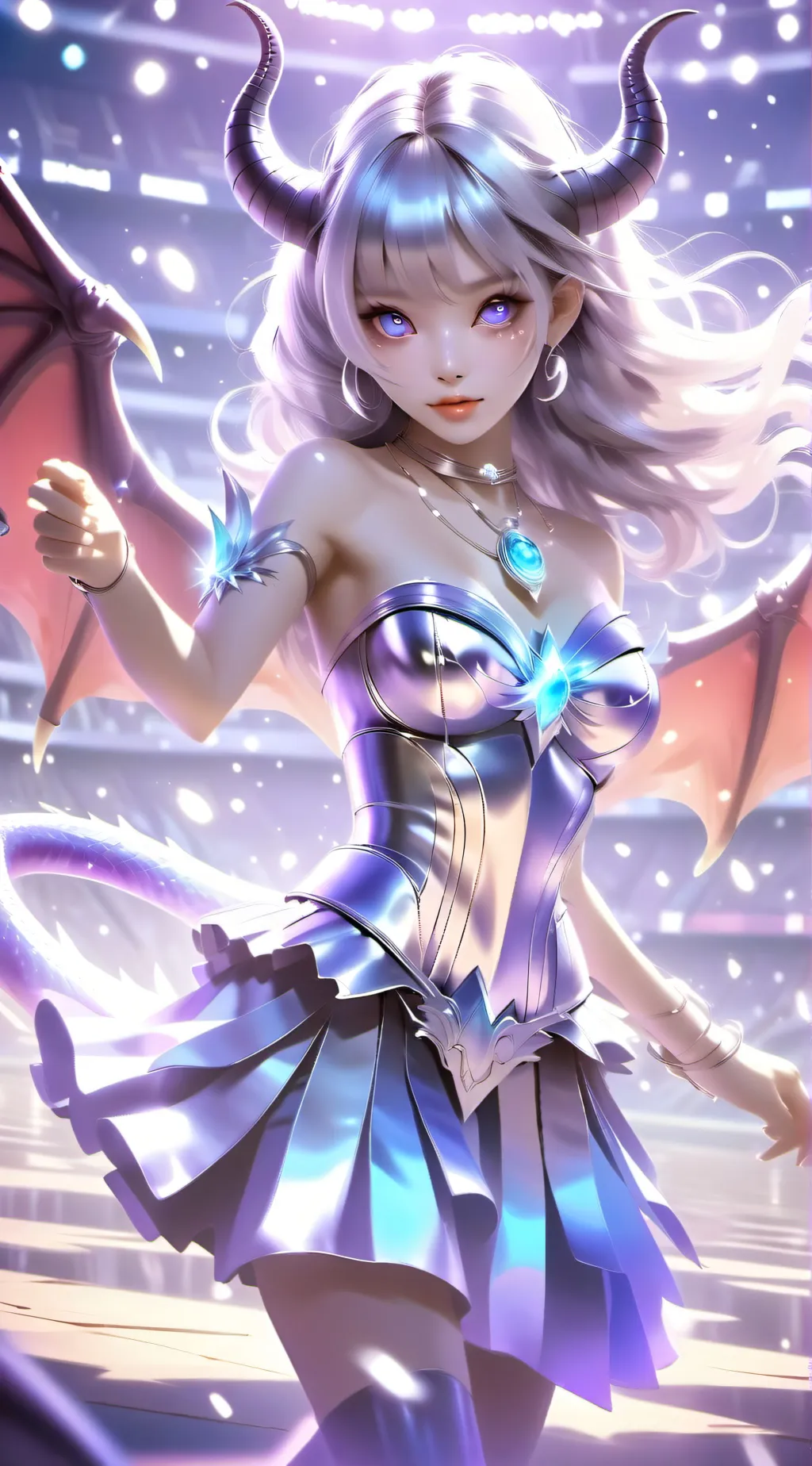 ai character: Lucida background