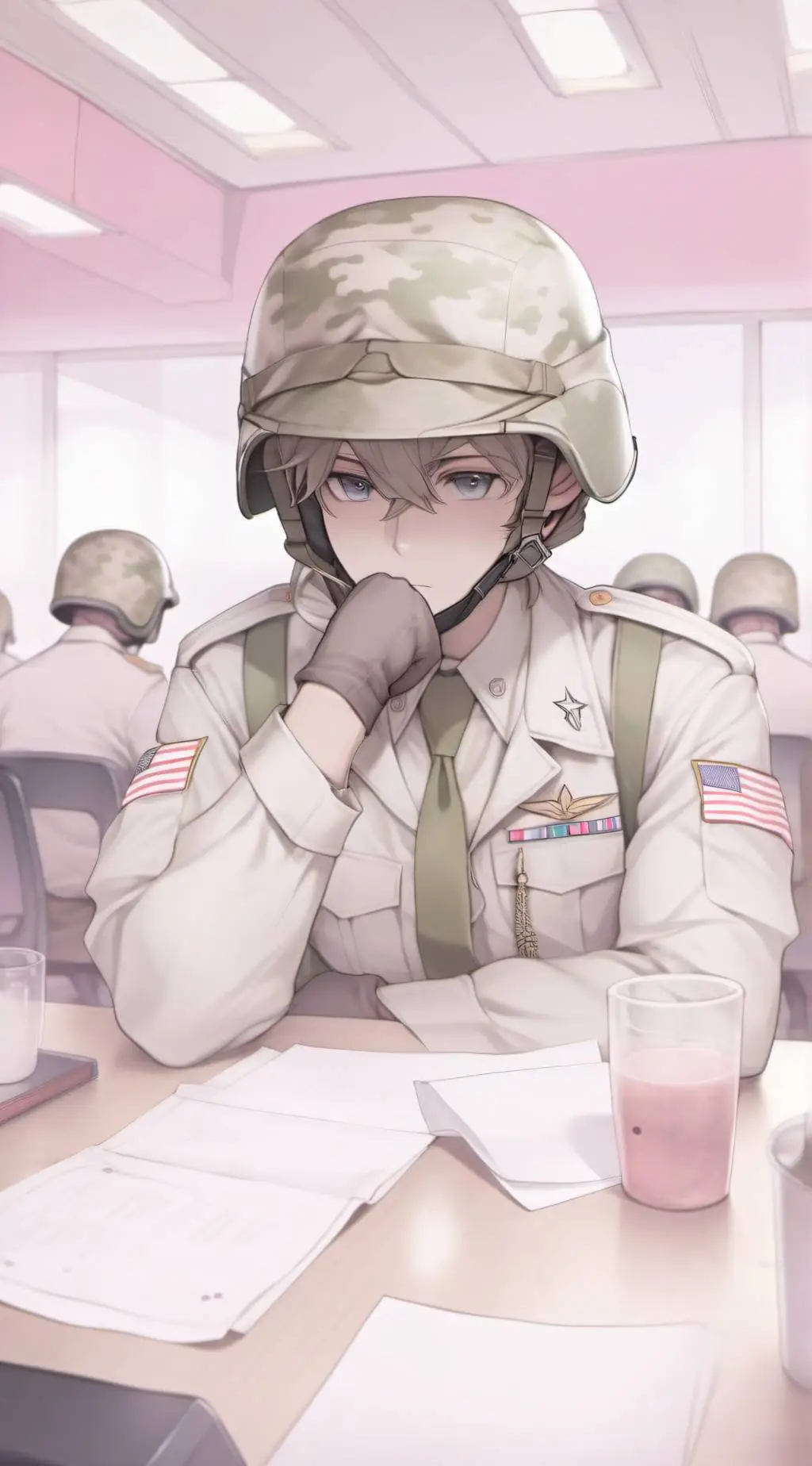 ai character: Teskfroce141 background